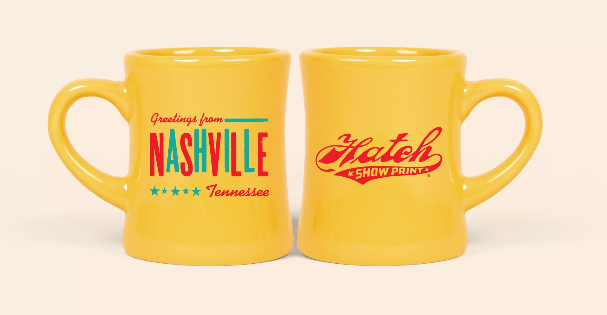 Greetings From Nashville Diner Mug