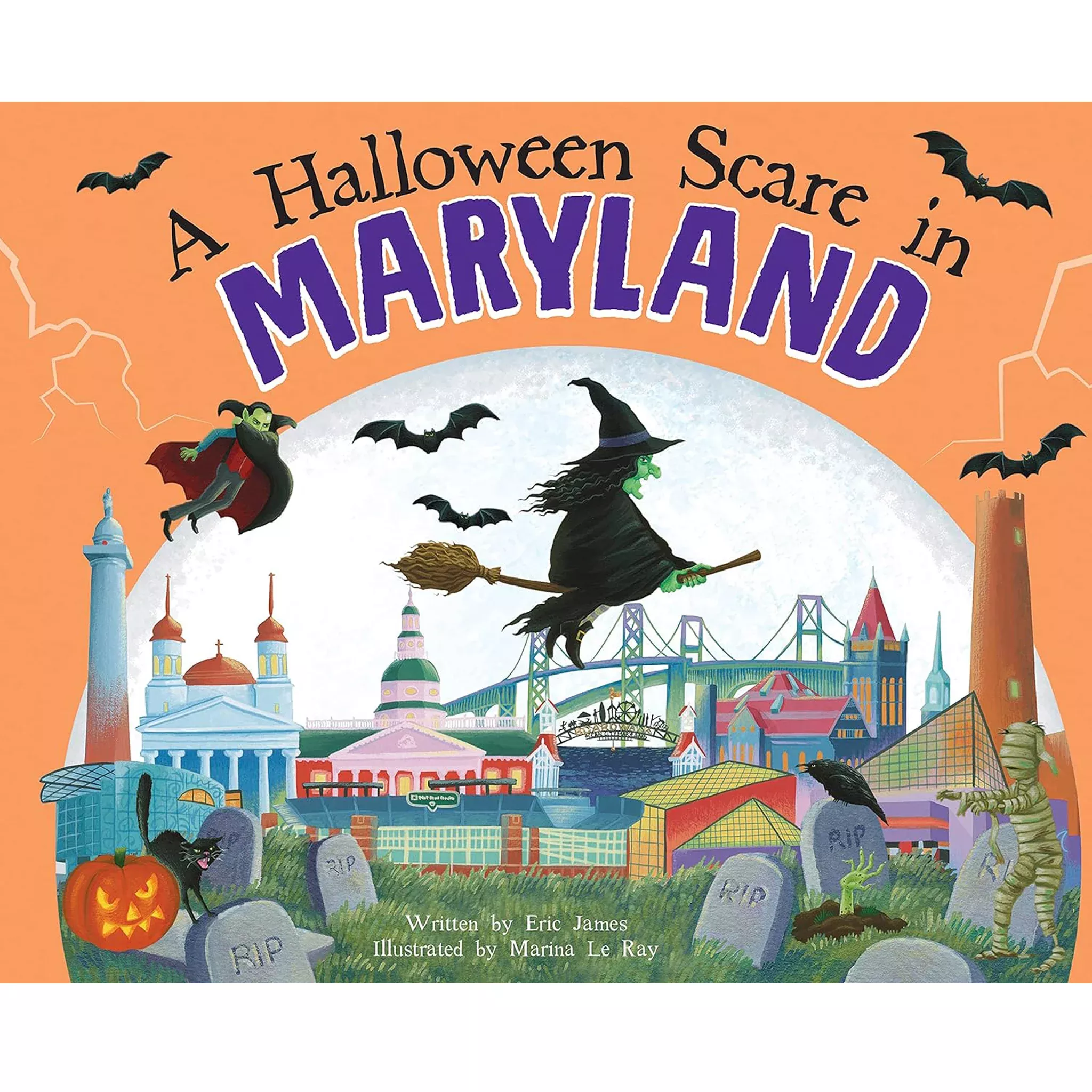 A Halloween Scare in Maryland Children's Book