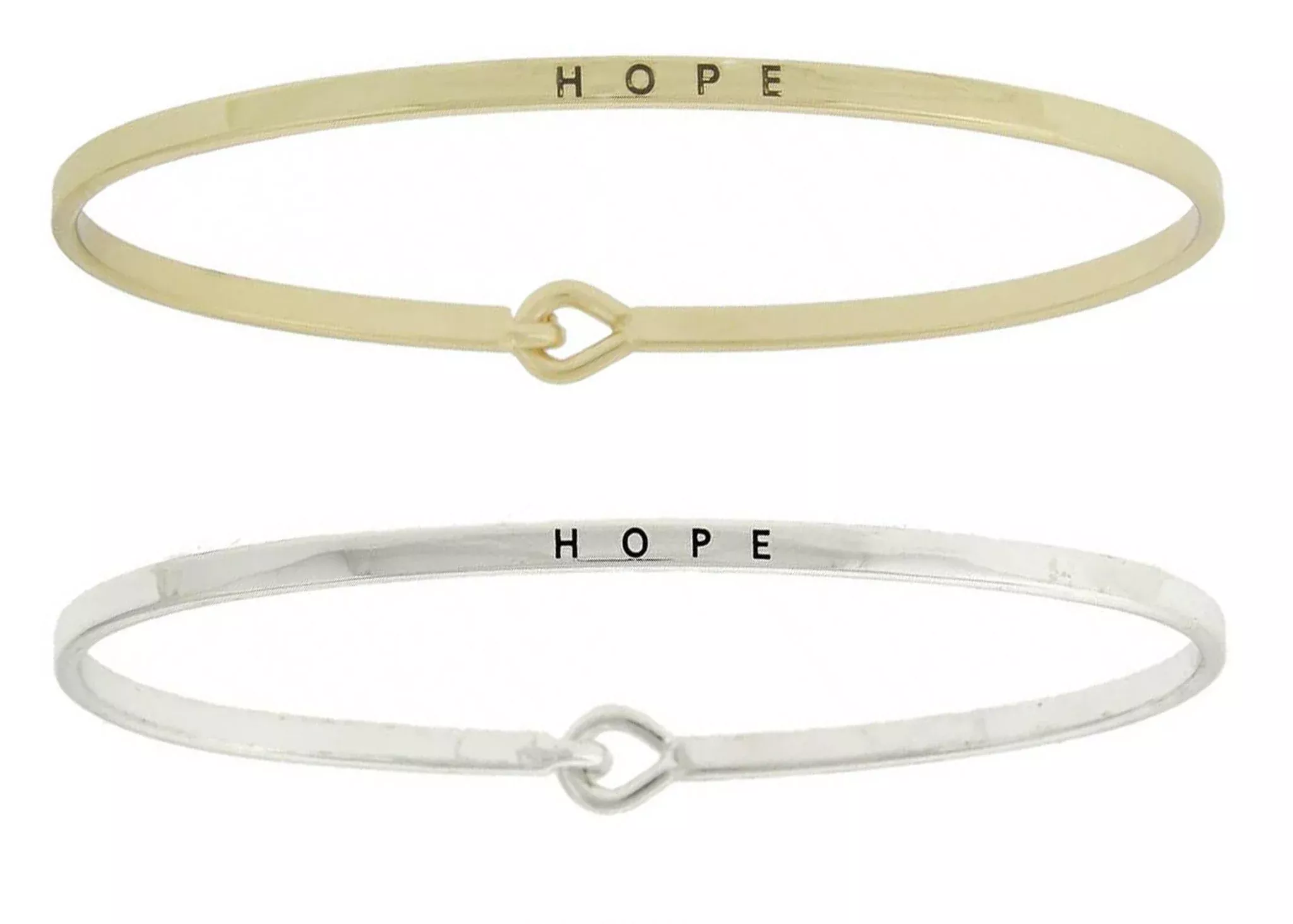 Hope Bangle Bracelet - Assorted Colors