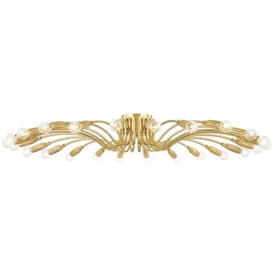 Hudson Valley - Barney 24-Light Semi Flush - 5949-AGB