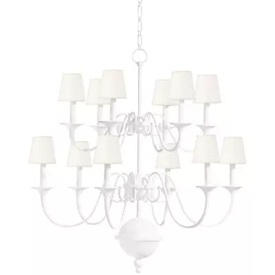 Hudson Valley - Windsor 12-Light Chandelier - MDS433-WP