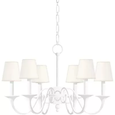 Hudson Valley - Windsor 6-Light Chandelier - MDS432-WP