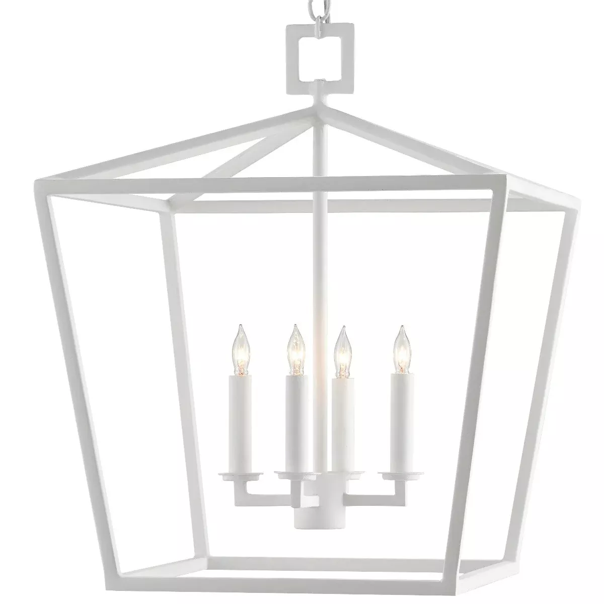 Husdon Lantern - White