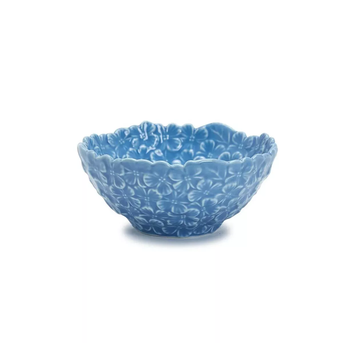 Hydrangea Porcelain Tidbit Bowls, Set of 3