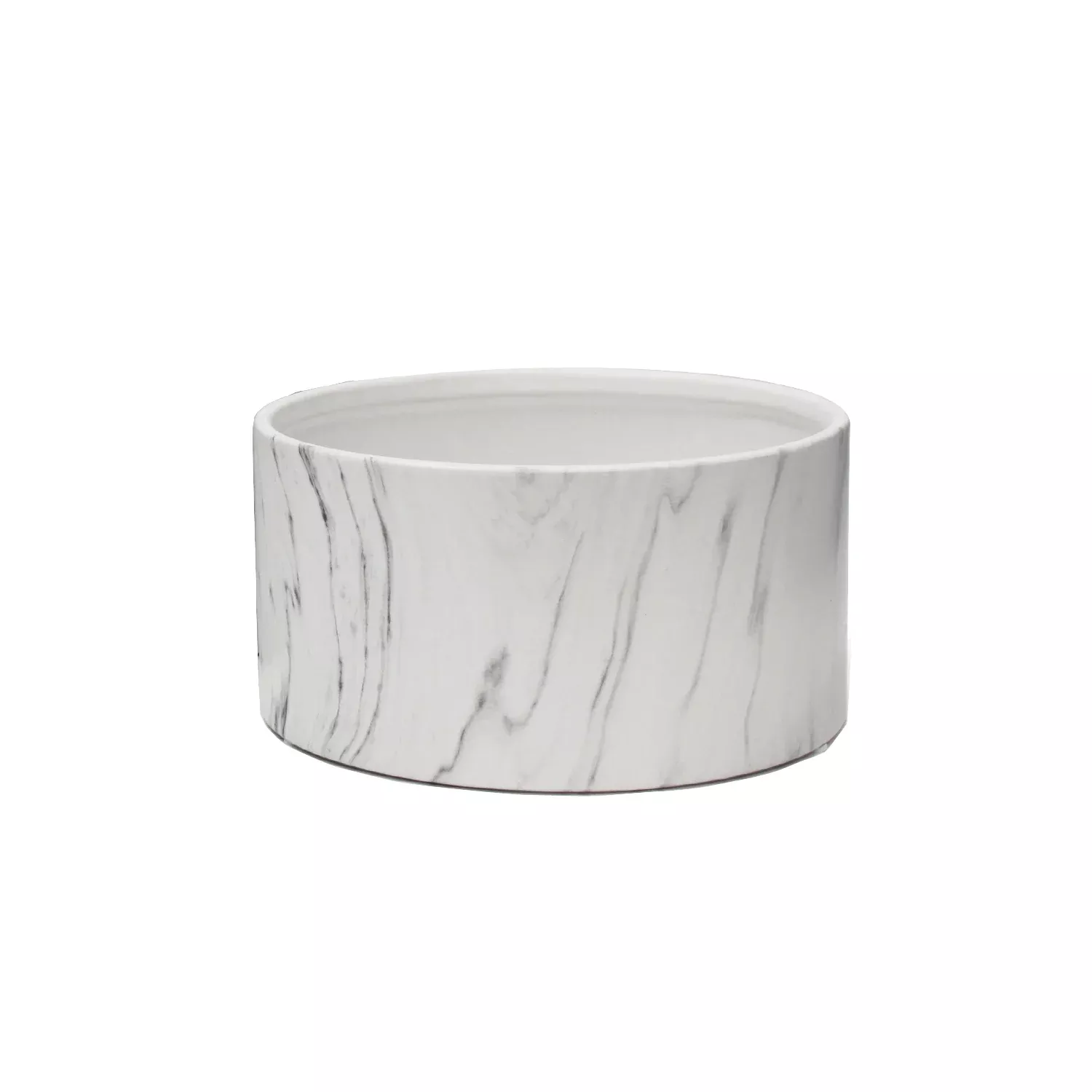 Indoor Ceramic Marble Dish Garden