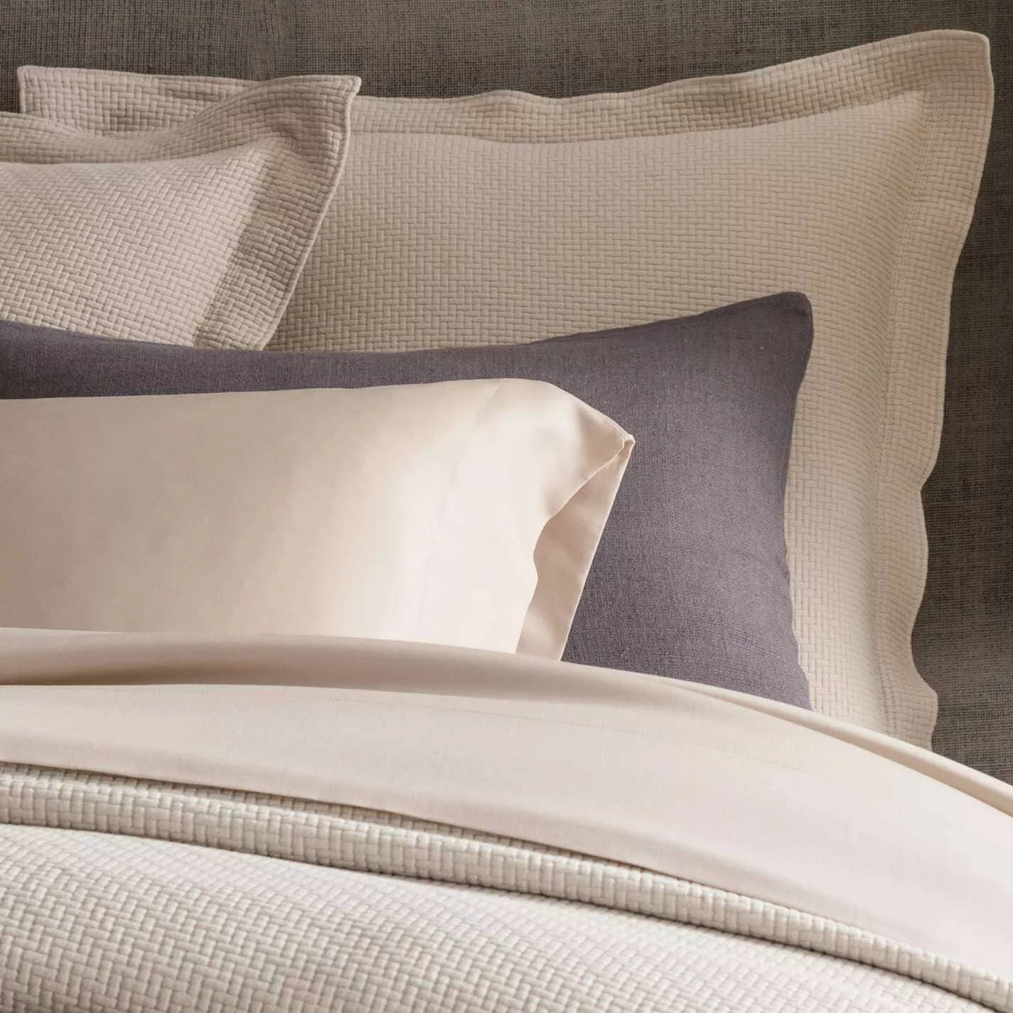 Interlaken Sand Matelasse Sham