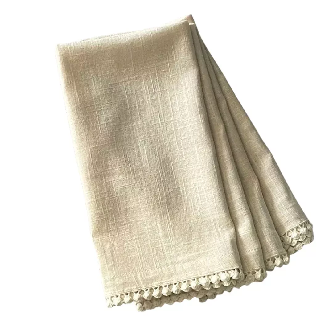 Ivory Lace Napkins, set of 4