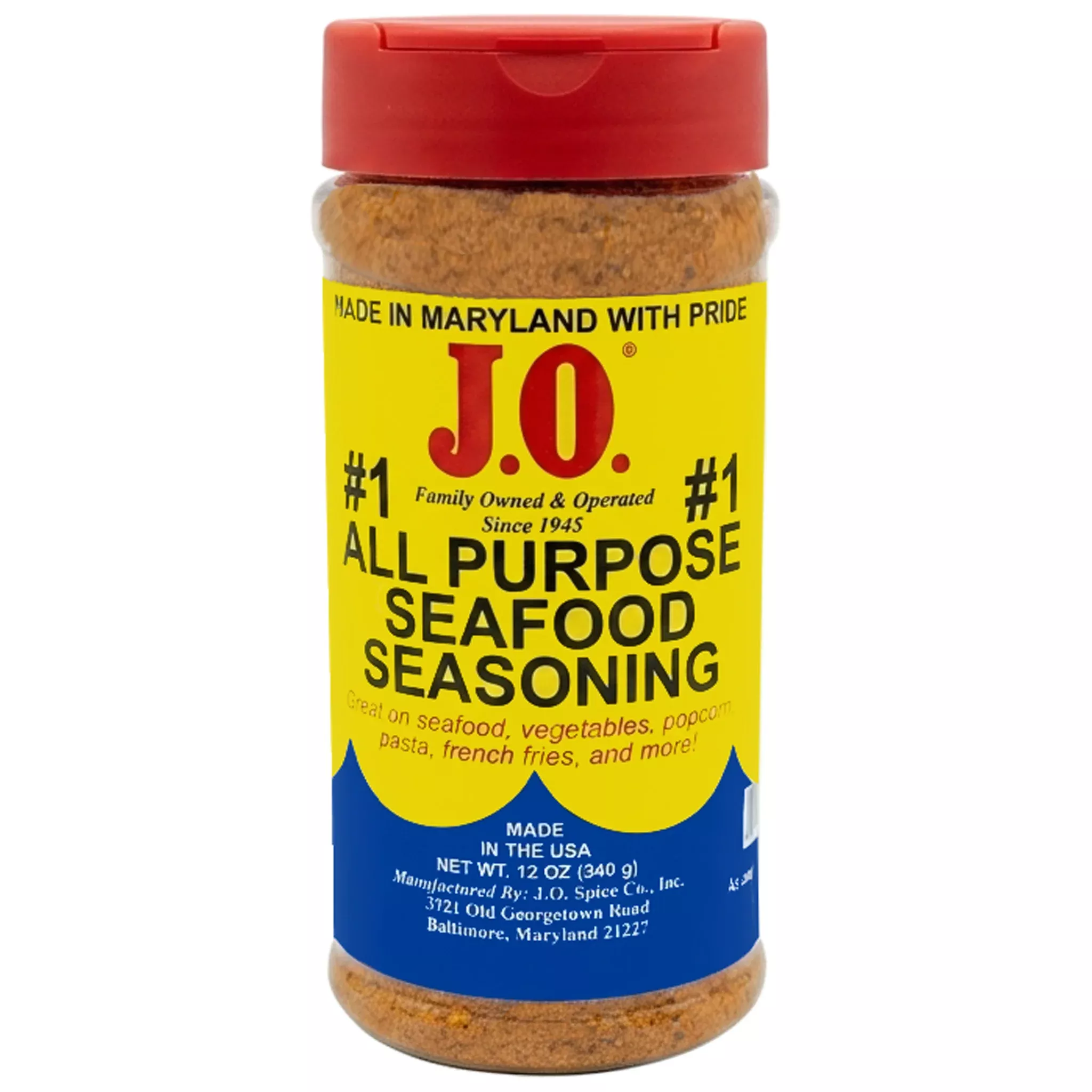 J.O. Spice #1 Seasoning 12oz.