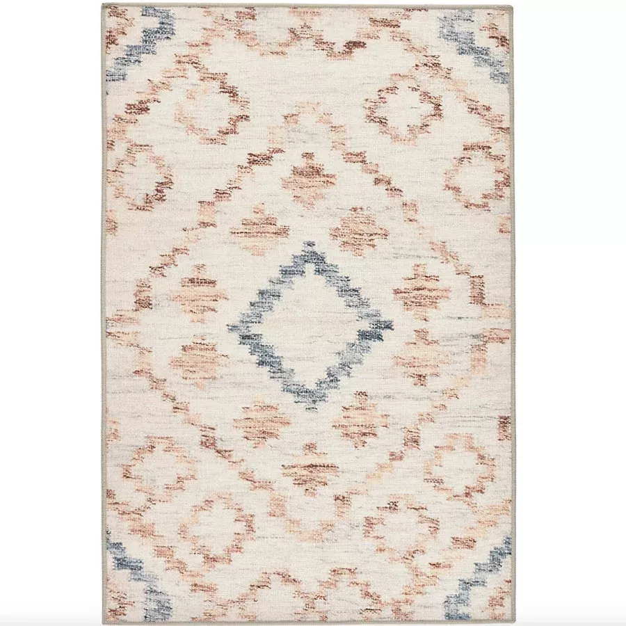 Jelly Roll Sky Machine Washable Rug