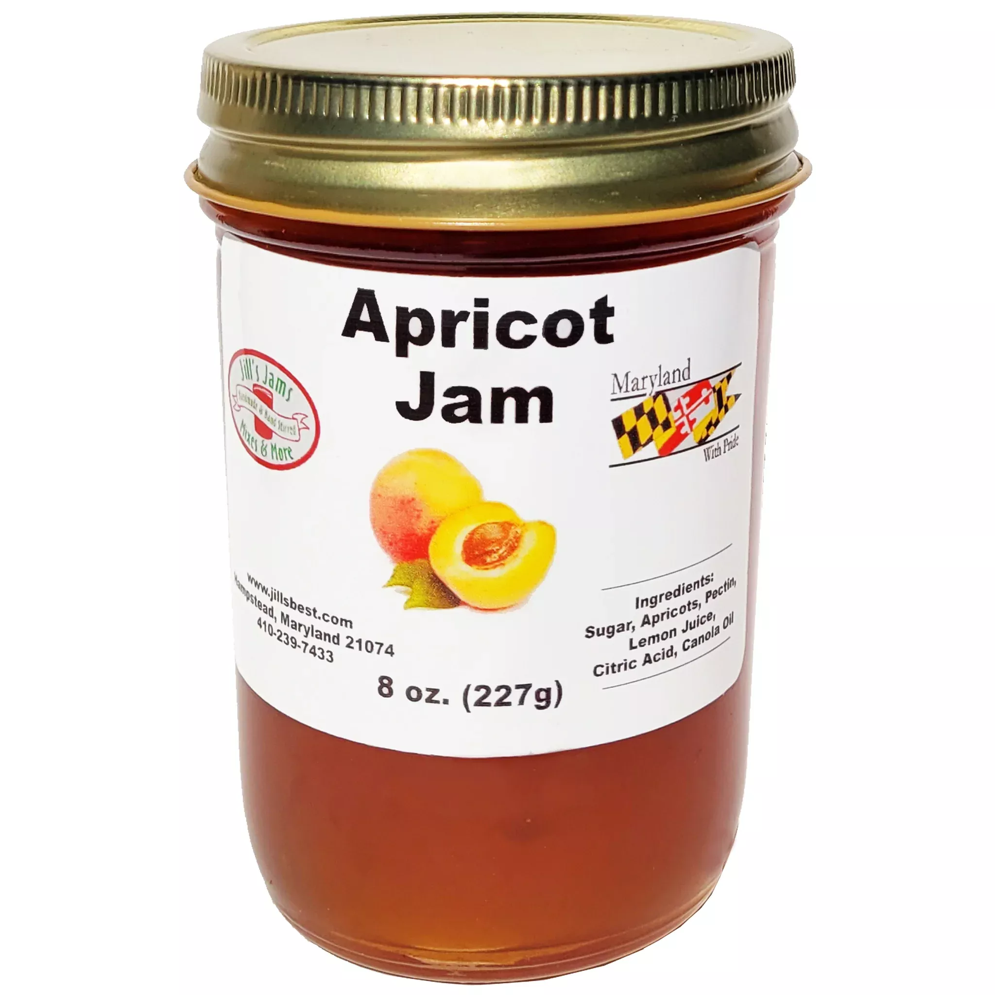 Jill's Apricot Jam