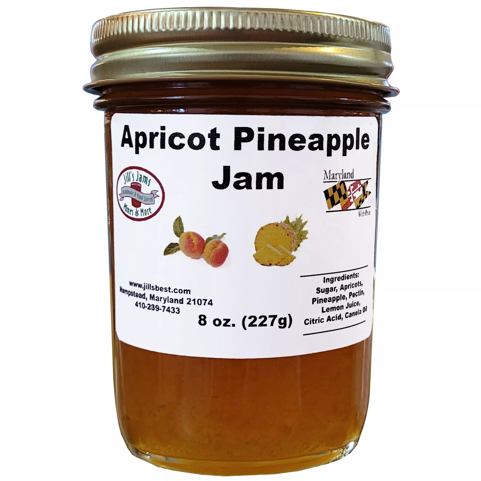 Jill's Apricot Pineapple Jam