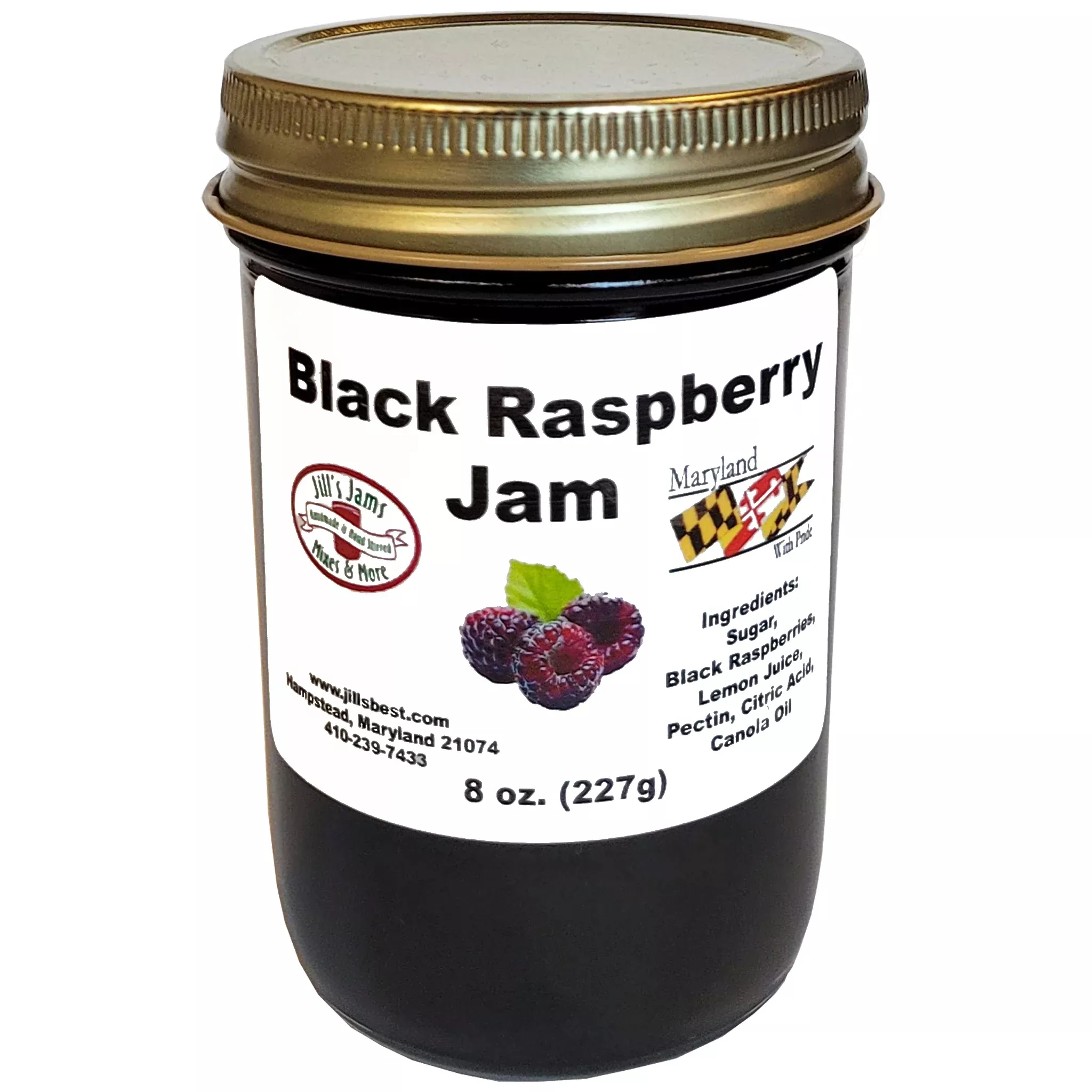 Jill's Black Raspberry Jam