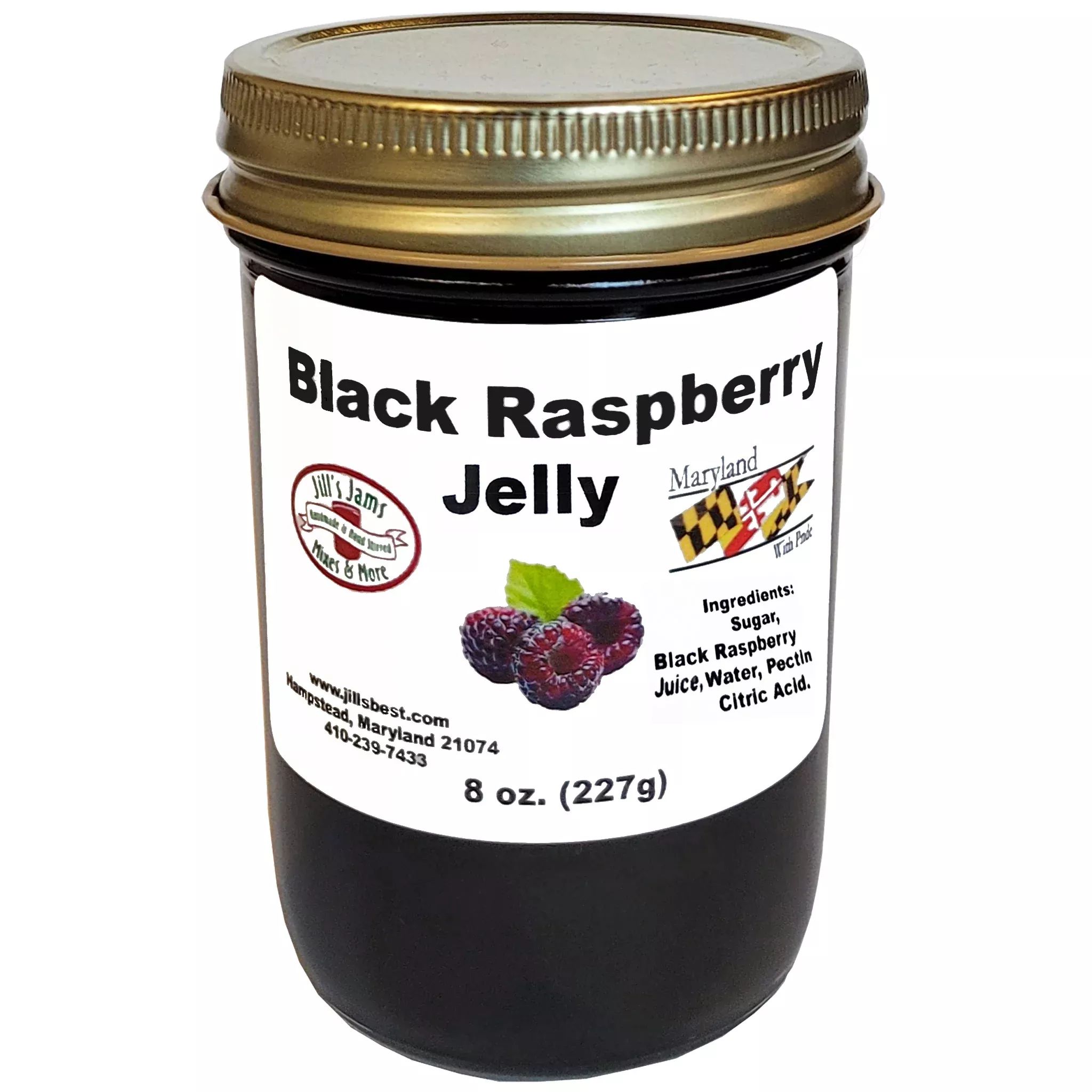 Jill's Black Raspberry Jelly