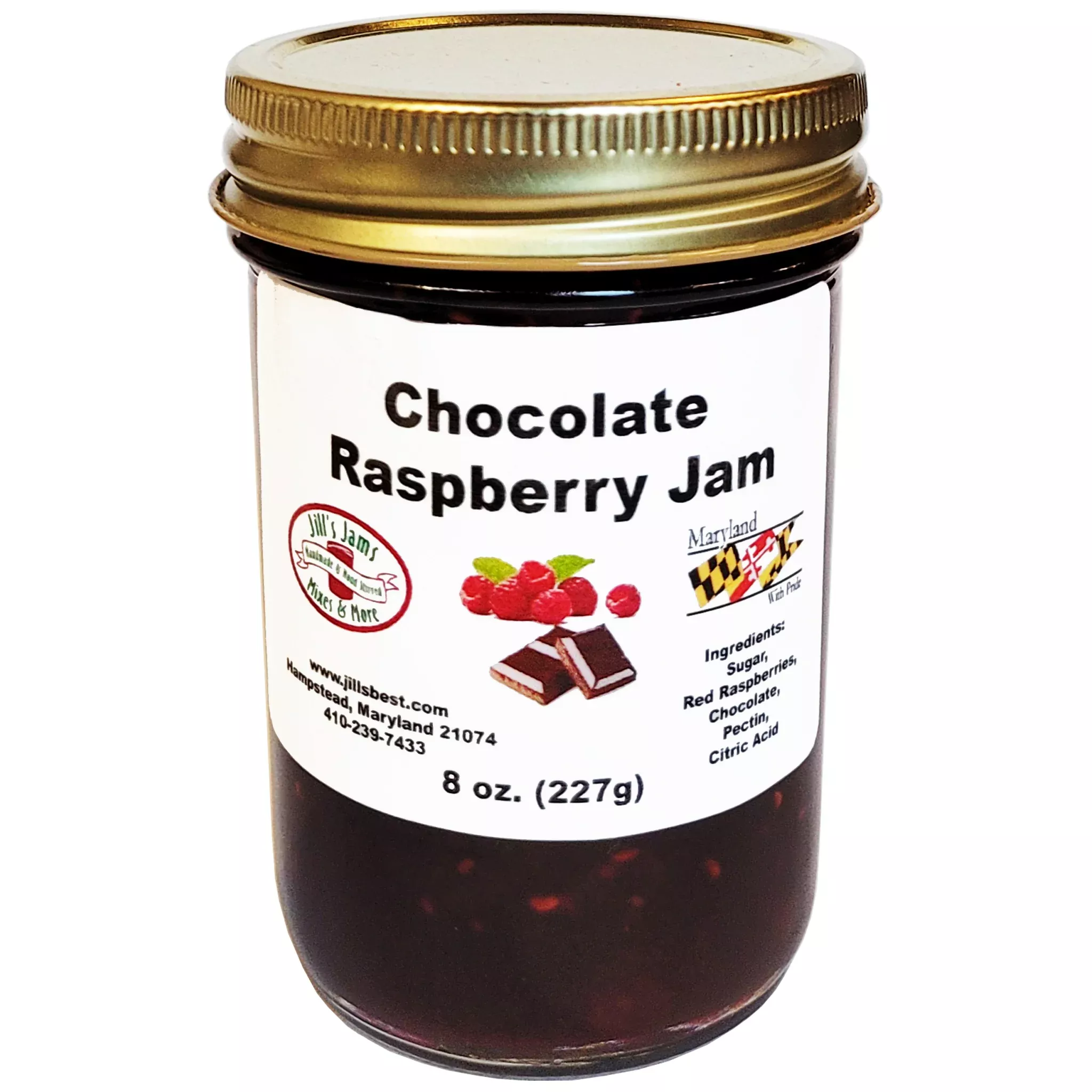 Jill's Chocolate Raspberry Jam