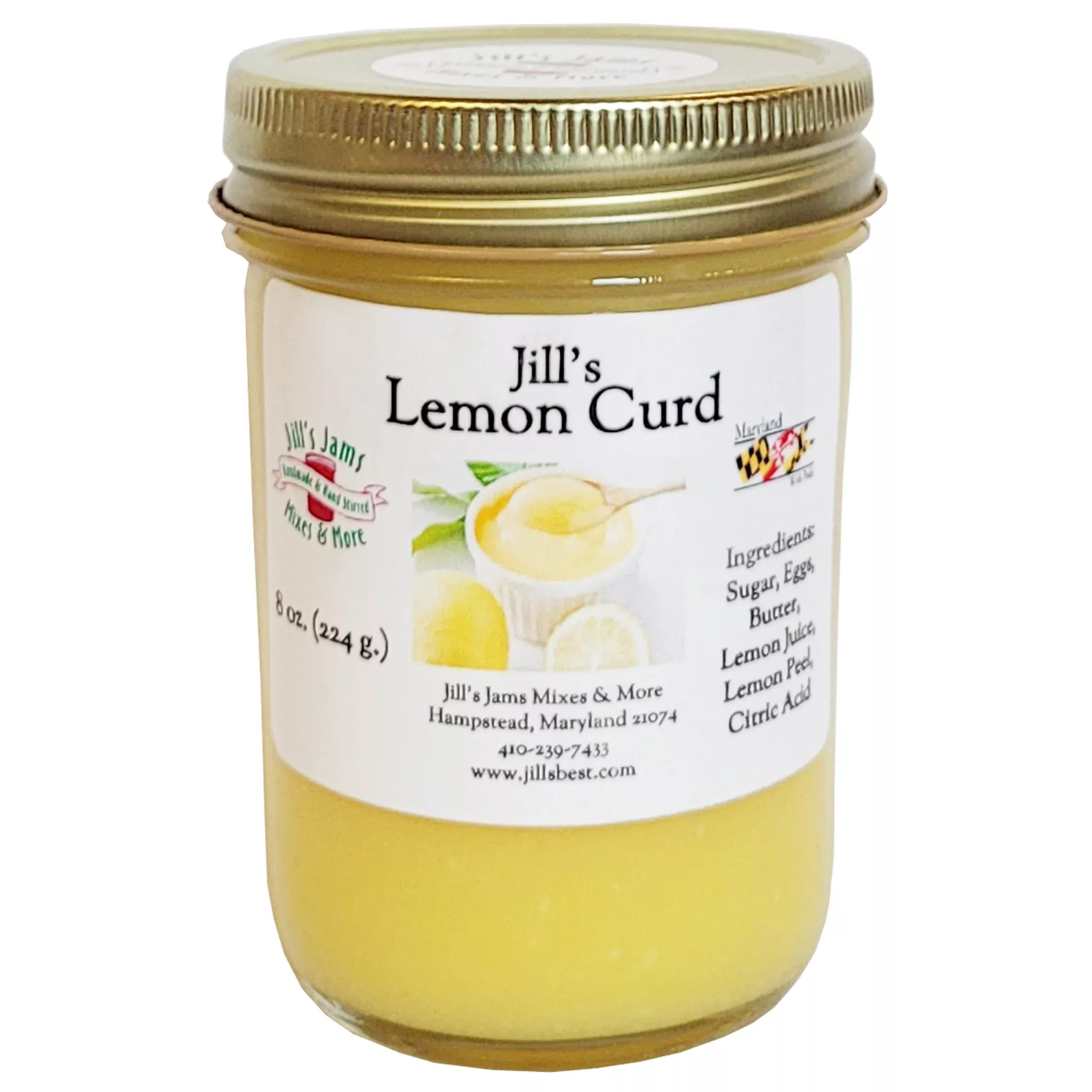 Jill's Gourmet Lemon Curd