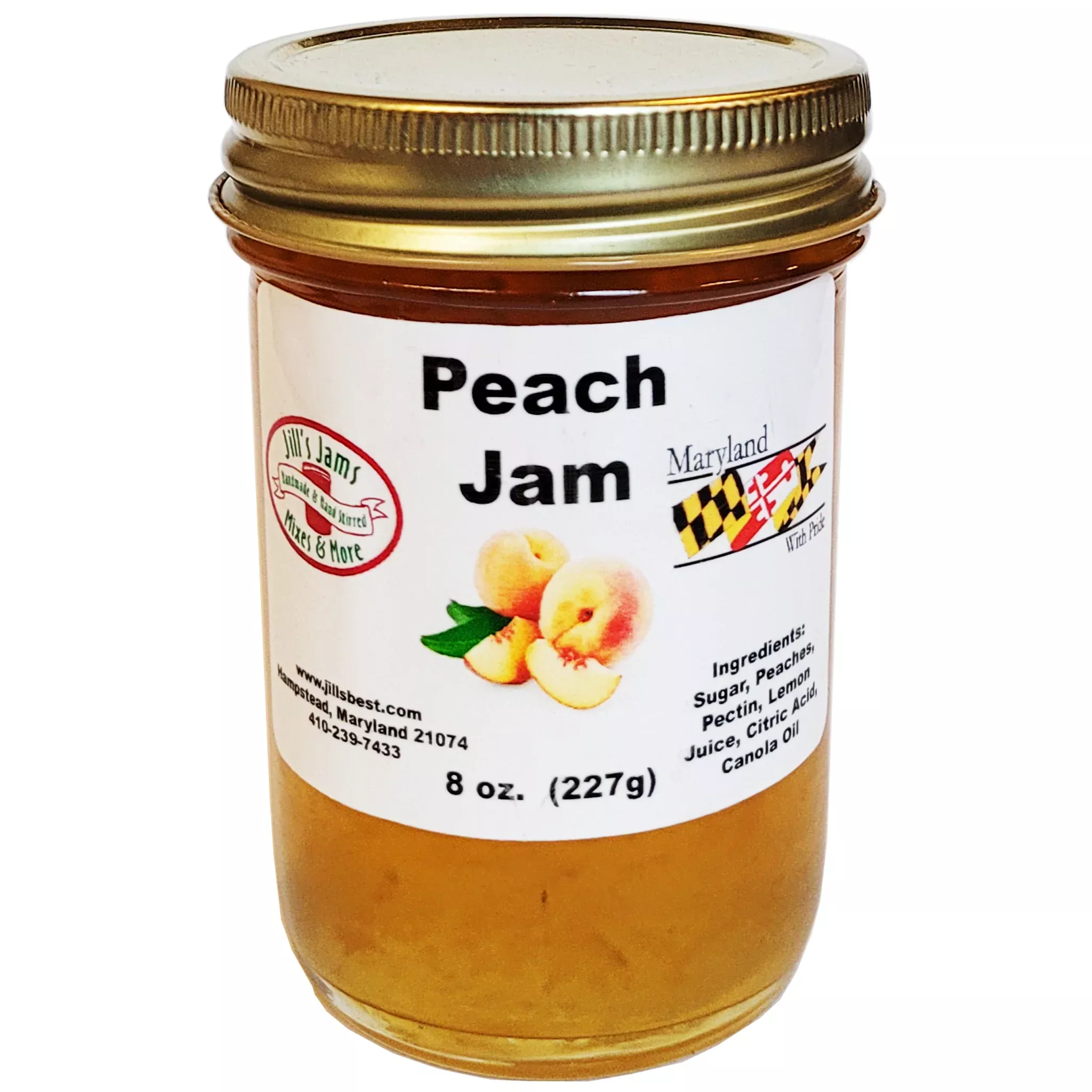 Jill's Peach Jam