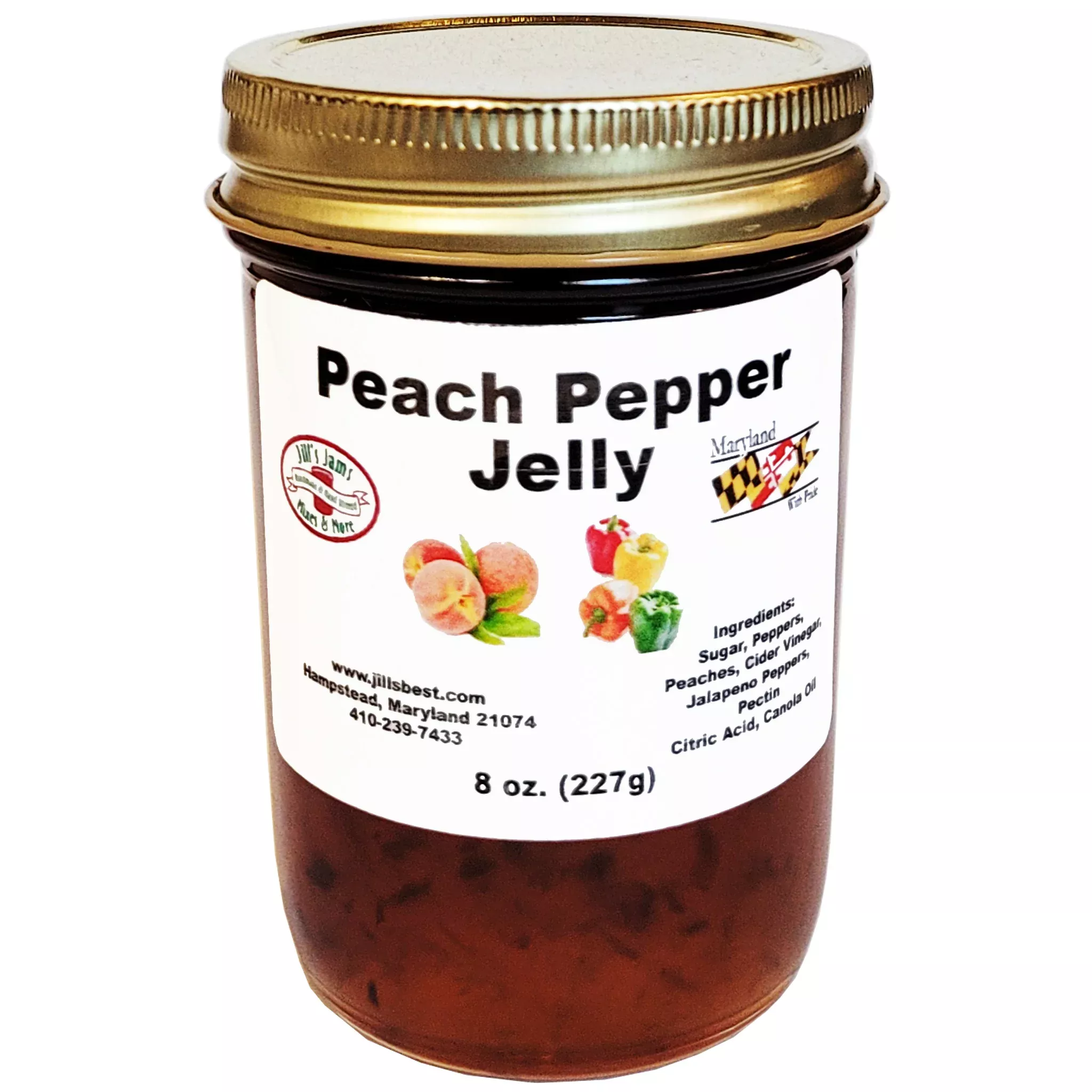 Jill's Peach Pepper Jelly