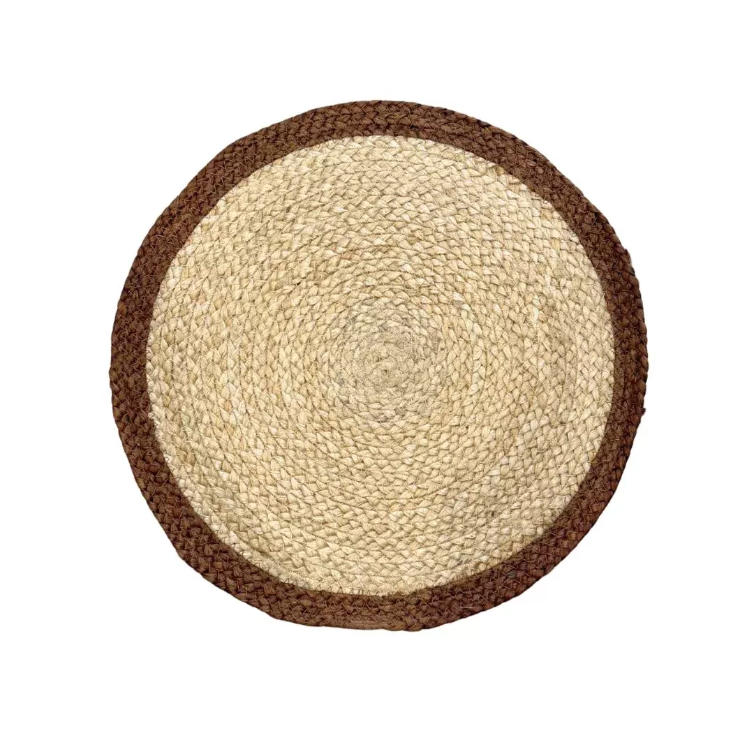 Jute Round Place Mats (set of 2)