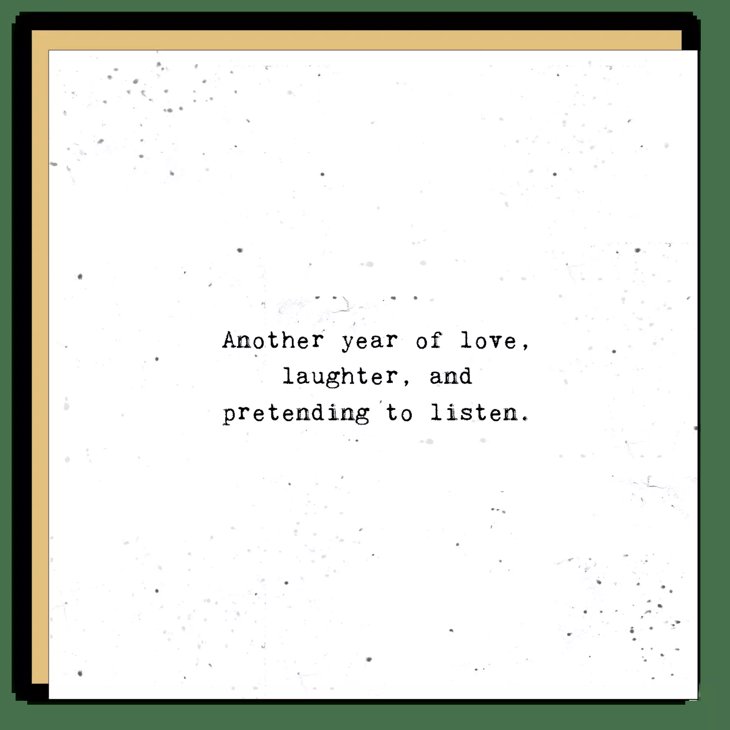 Keepsake Cards - Little Gem - Another year of love