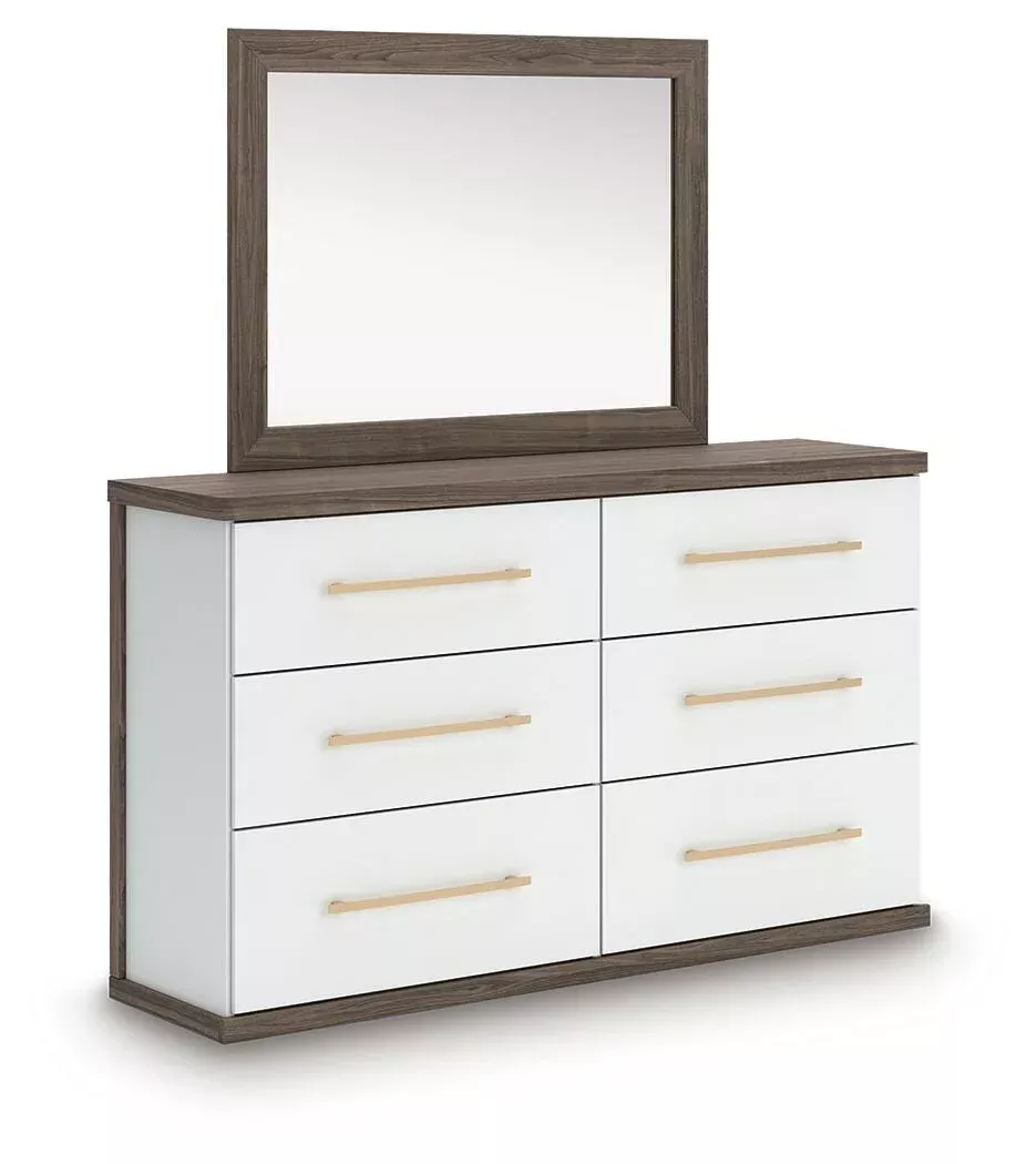 Kendanport Dresser and Mirror