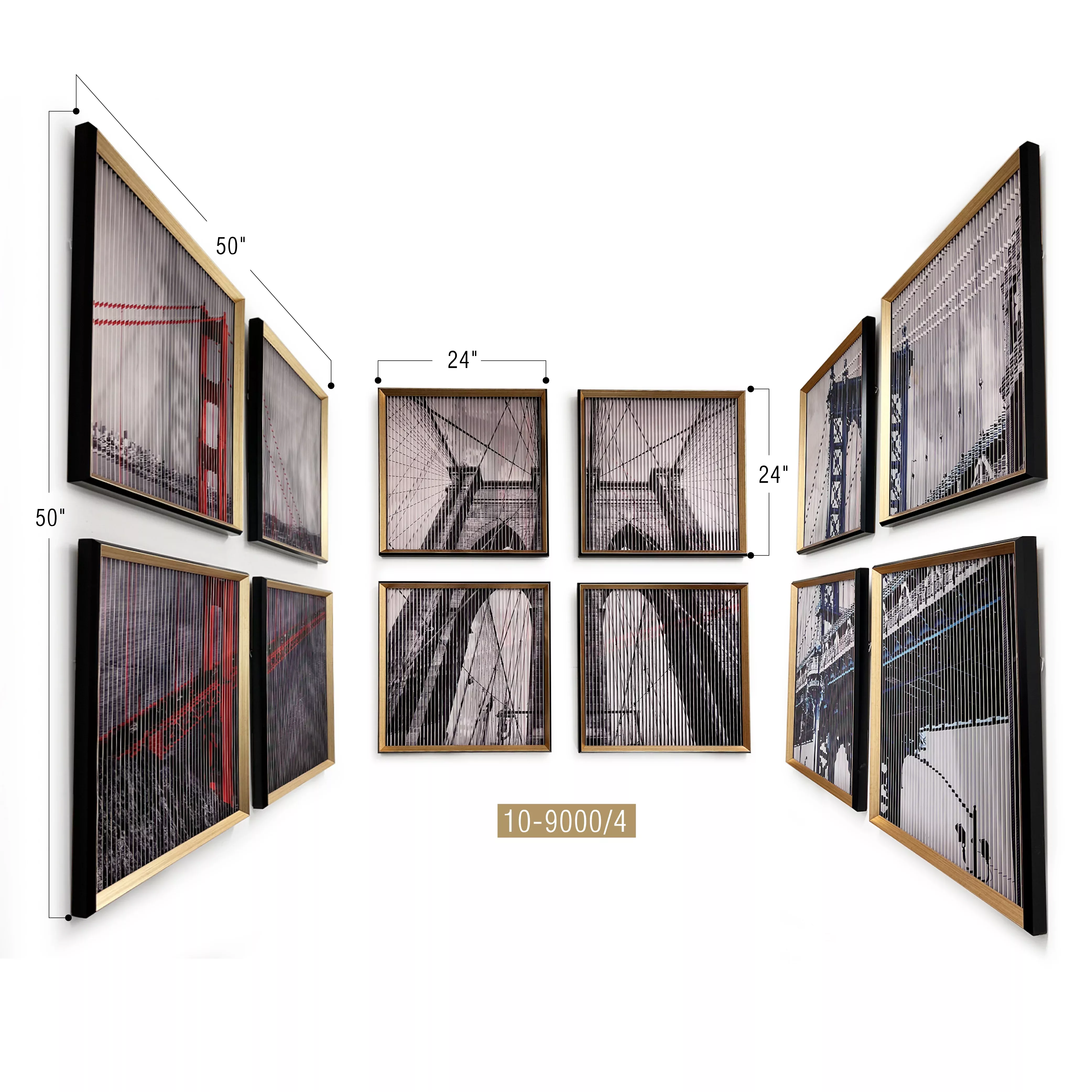 Kinetic Wall Art Set/ Wall Décor
