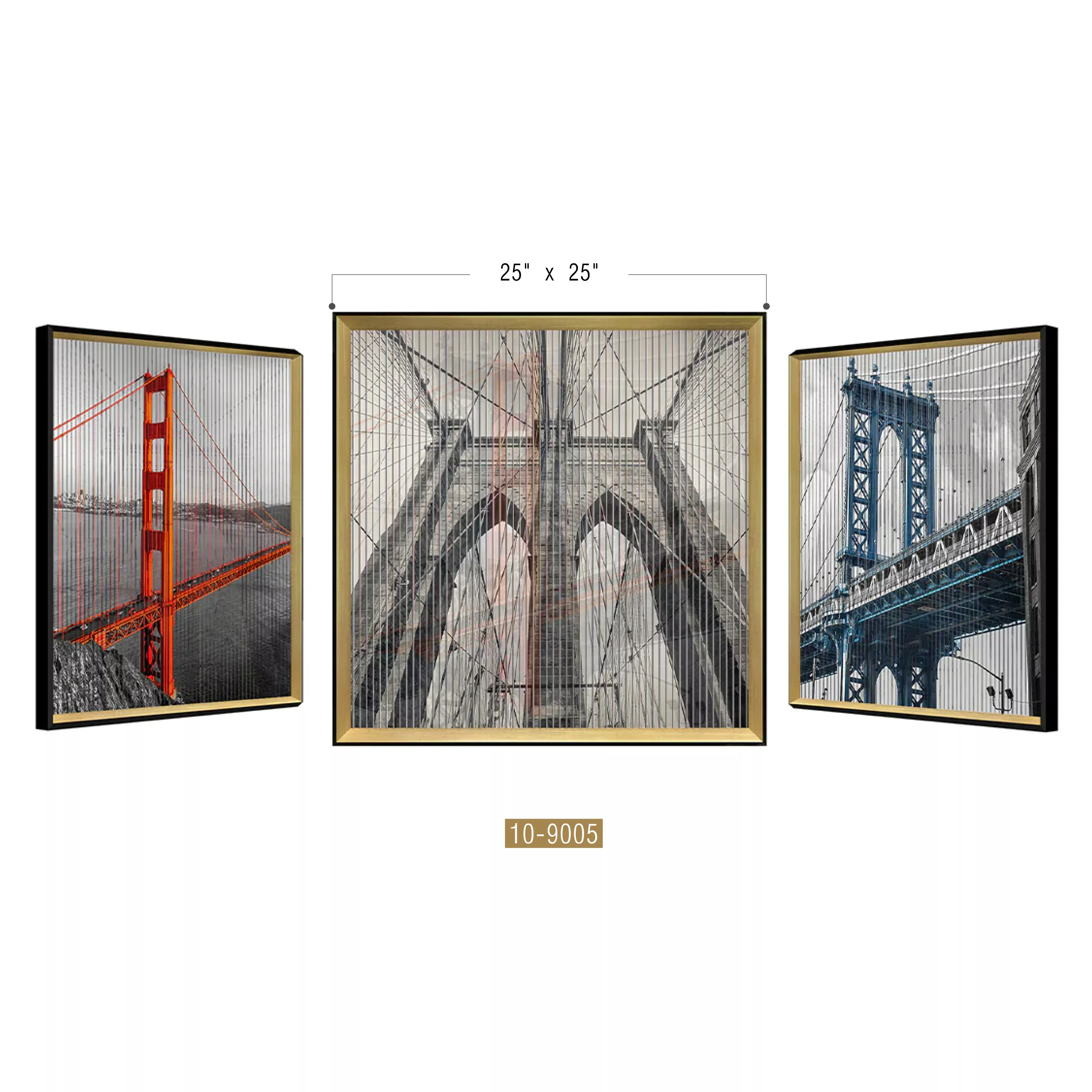 Kinetic Wall Art/ Wall Decor - Bridge