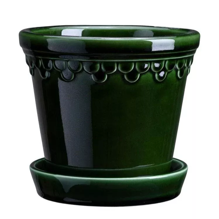 Kobenhavner- Emerald Green Glazed