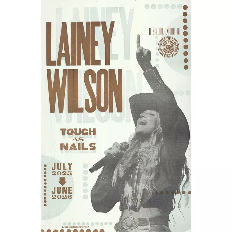 Lainey Wilson Exhibit Poster