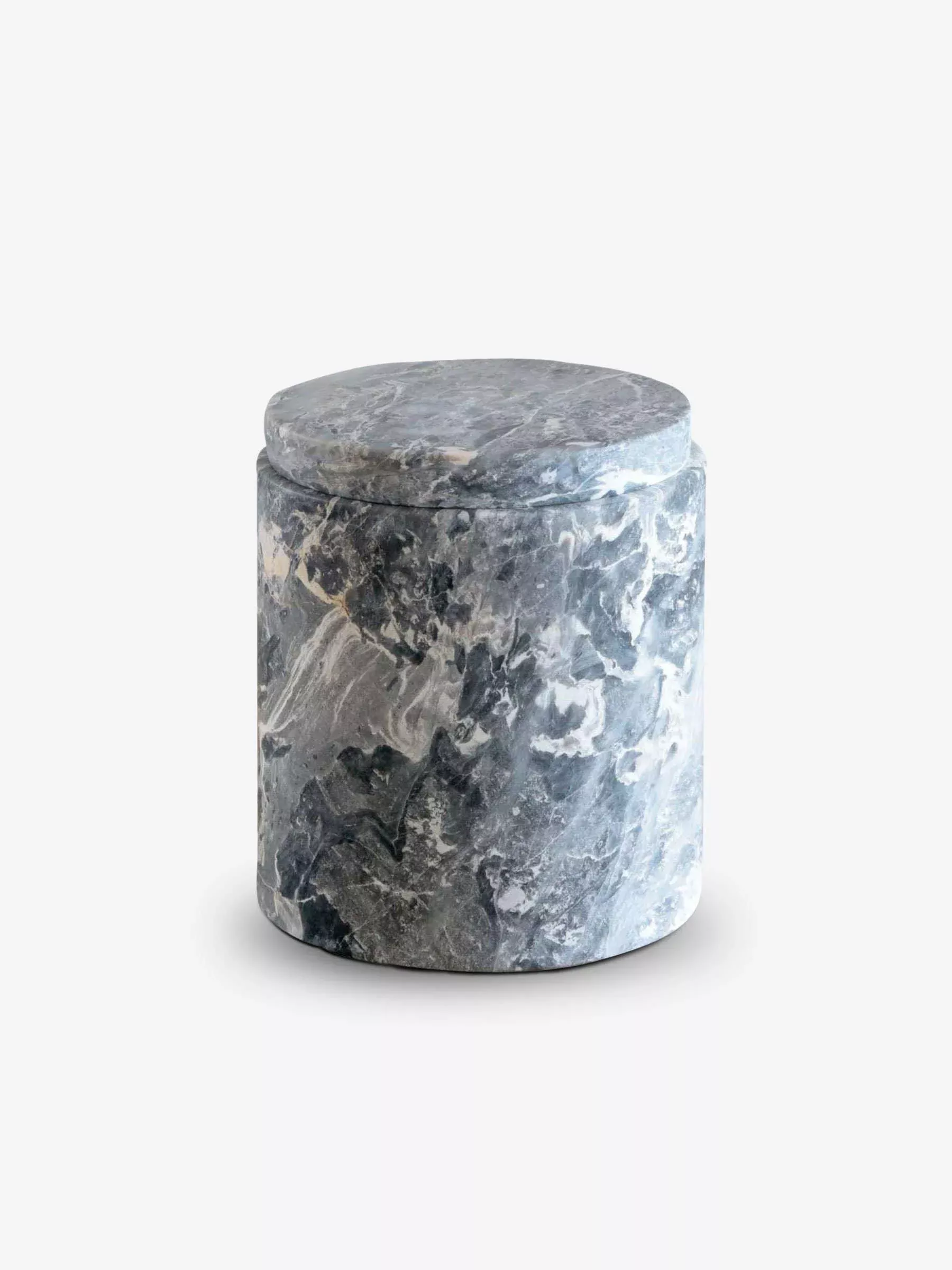 Large Container in Grigio Venato Antico Marble