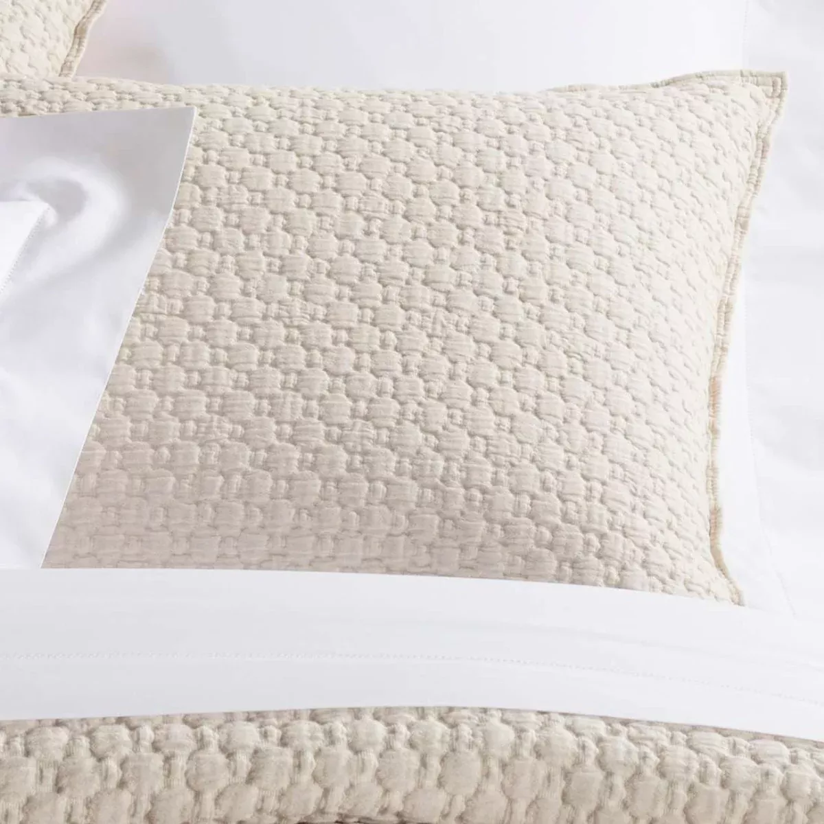 Lodi Alabaster Matelasse Sham