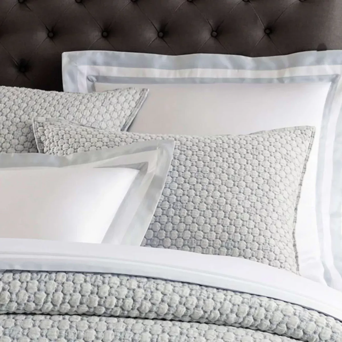 Lodi Blue Matelasse Sham