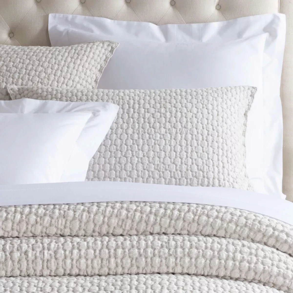 Lodi Sand Matelasse Sham
