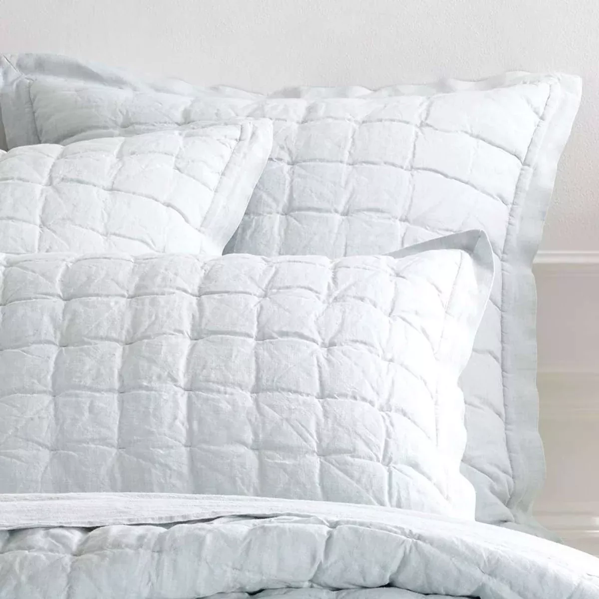 Lush Linen Sky Puff Sham