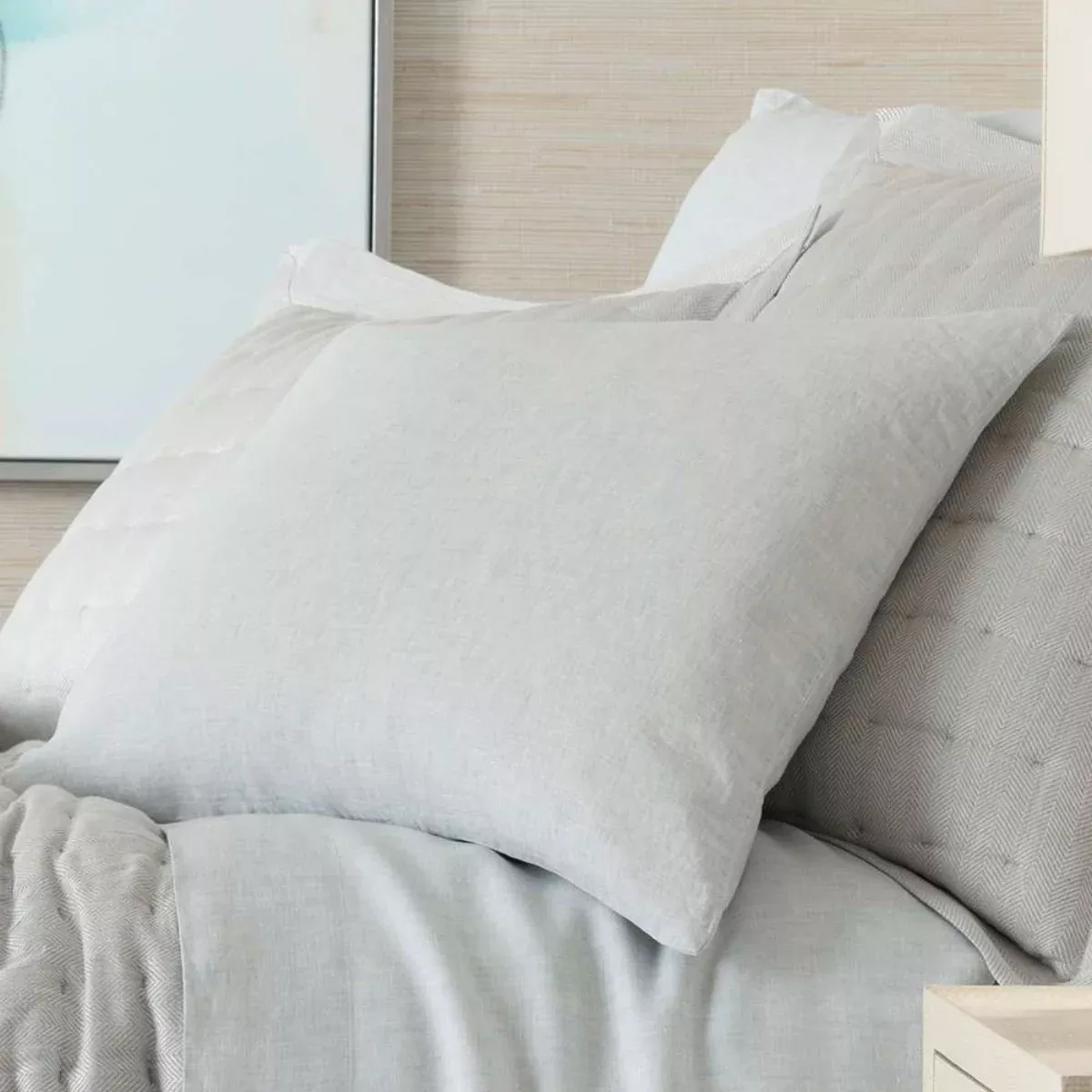 Lush Linen Sky Sham