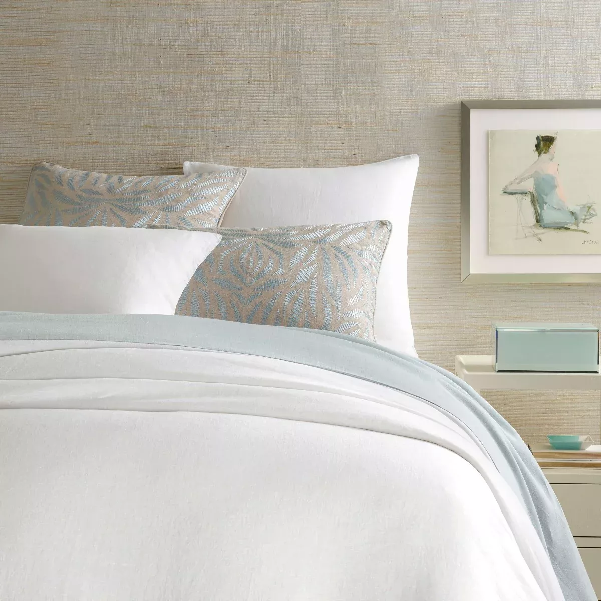 Lush Linen White Duvet Cover