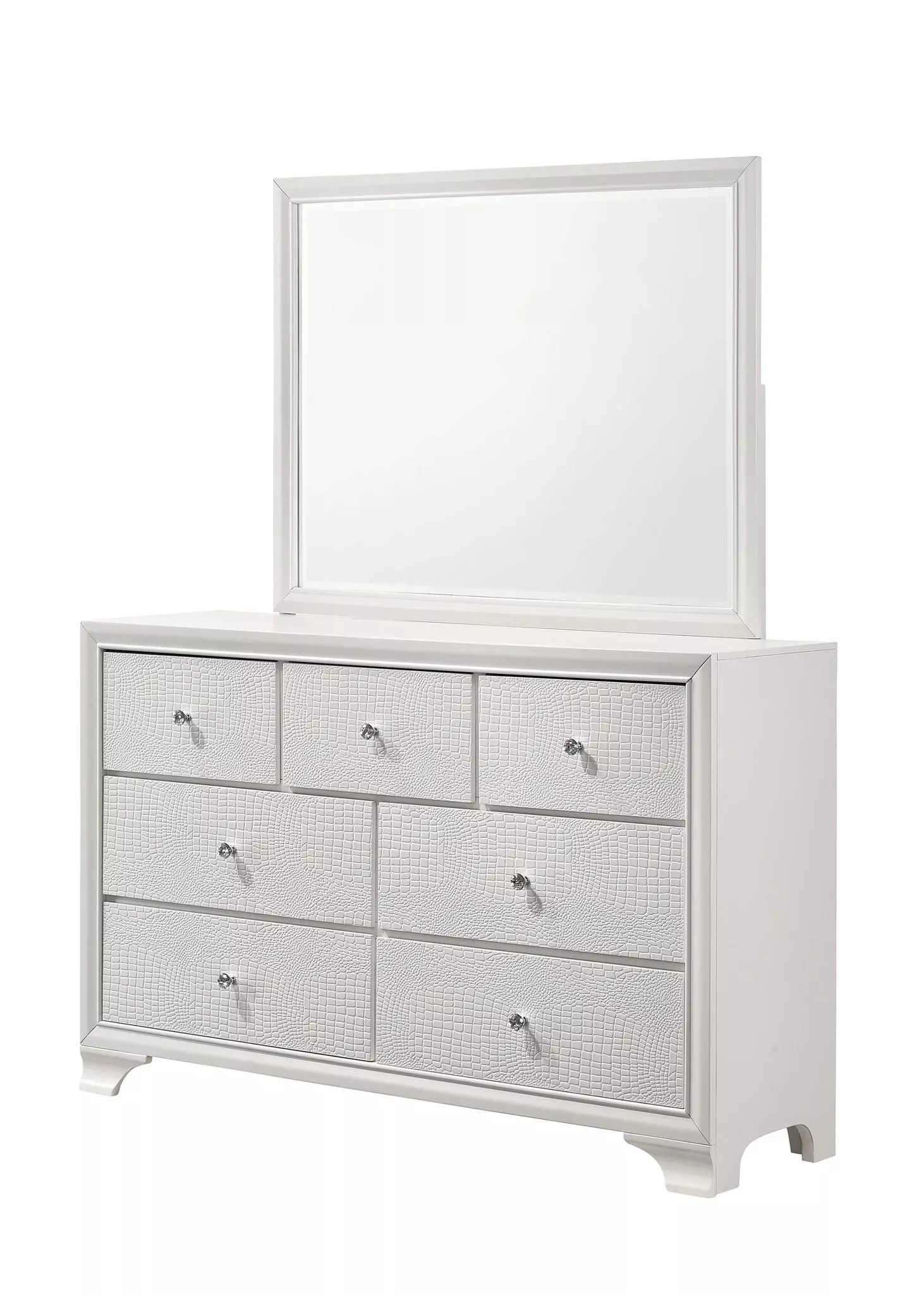 Lyssa 7 Drawer Dresser In White
