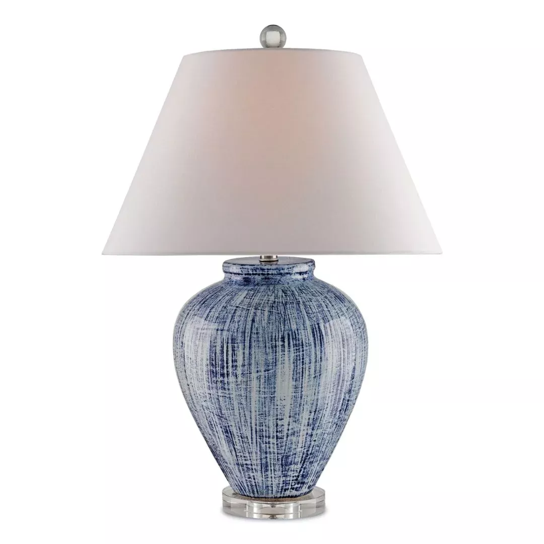 Malaprop Blue Table Lamp