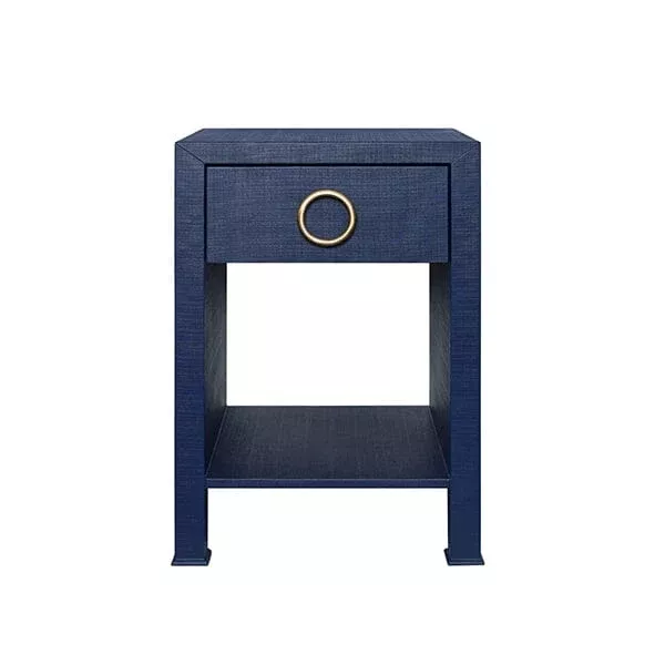 Malcolm Navy Side Table