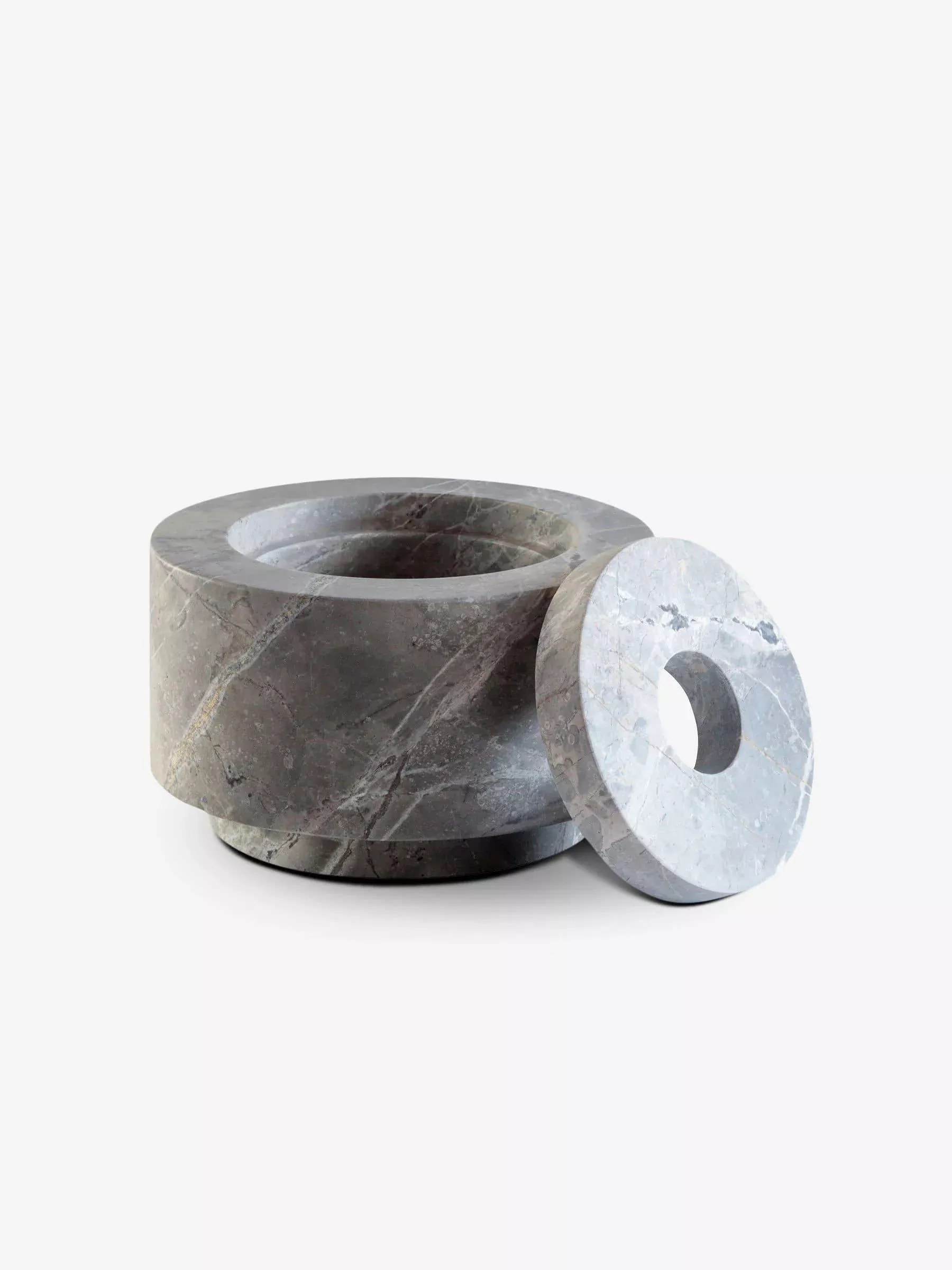 Marble Bowl in Grigio Antico Marble