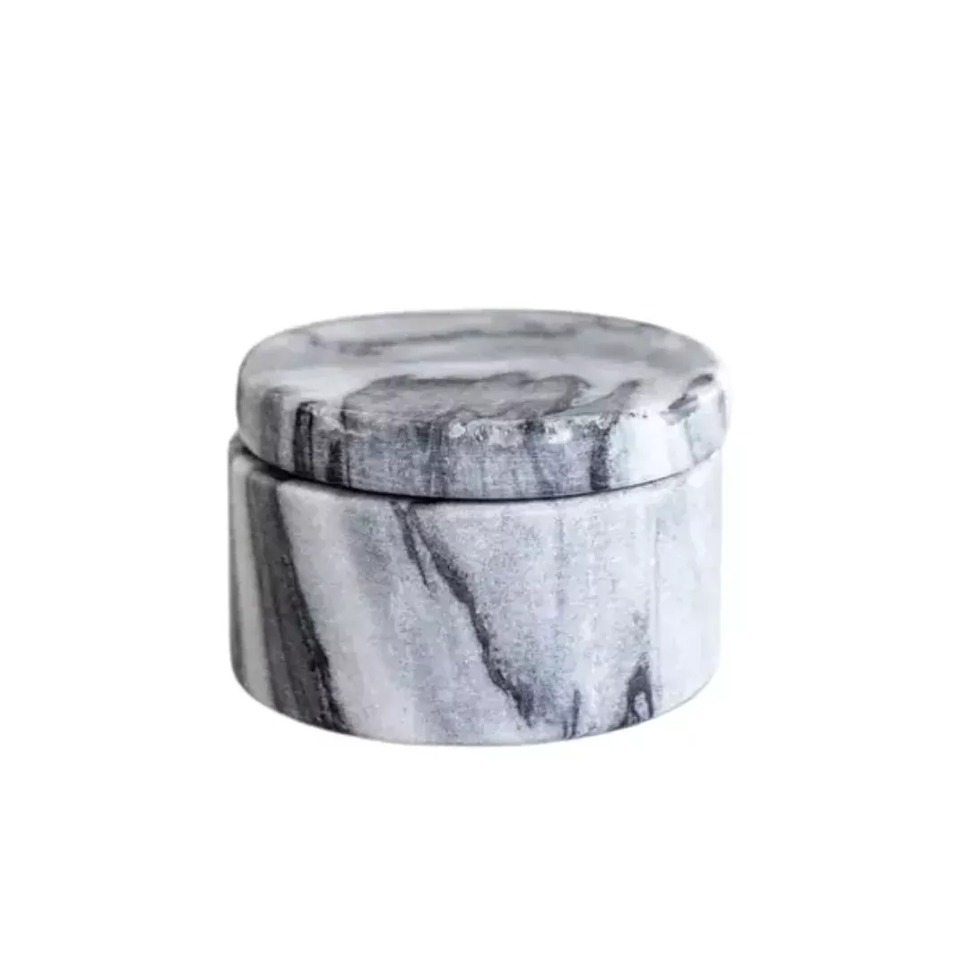 Marble Salt and Pepper Canister
