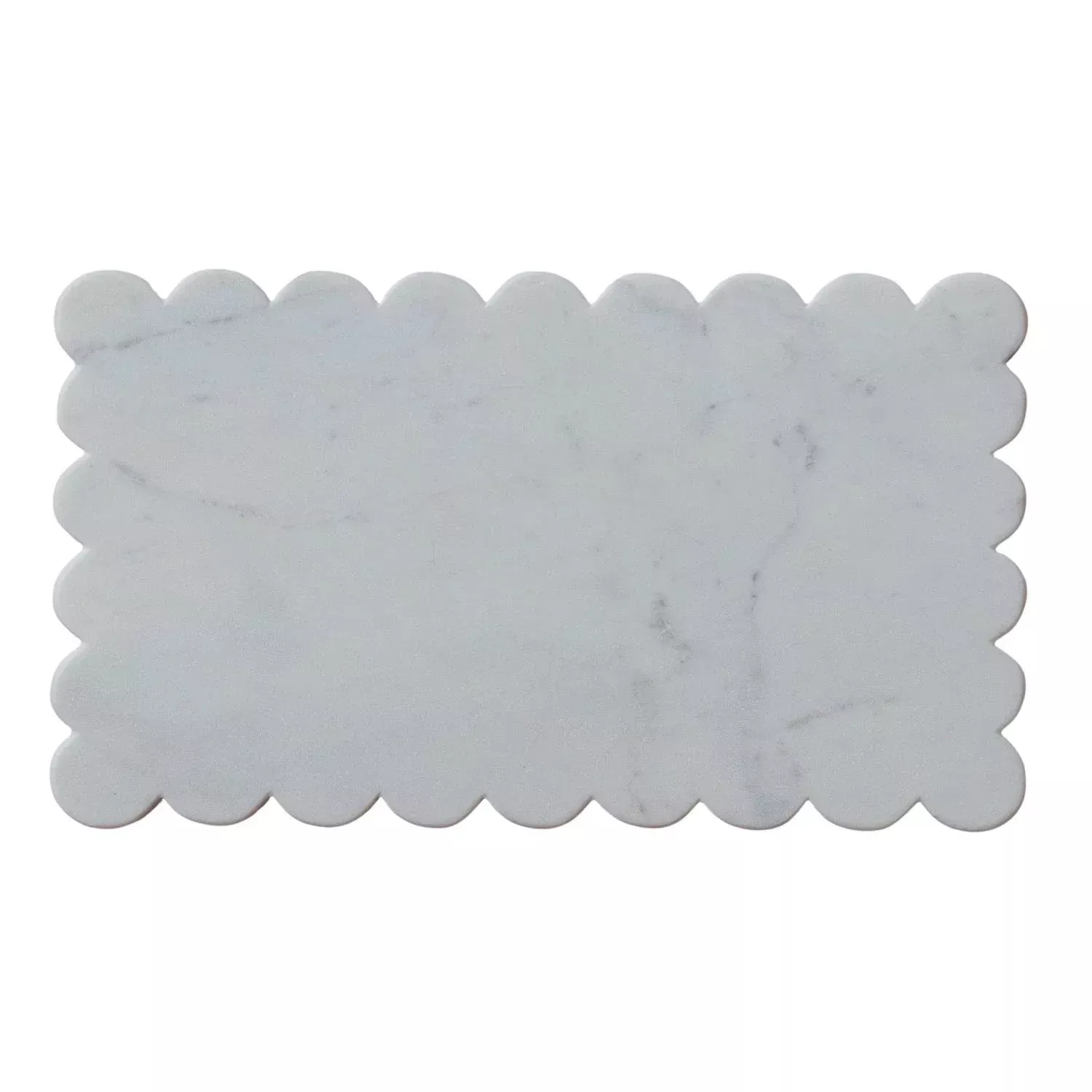 Marble Scalloped Edge Board