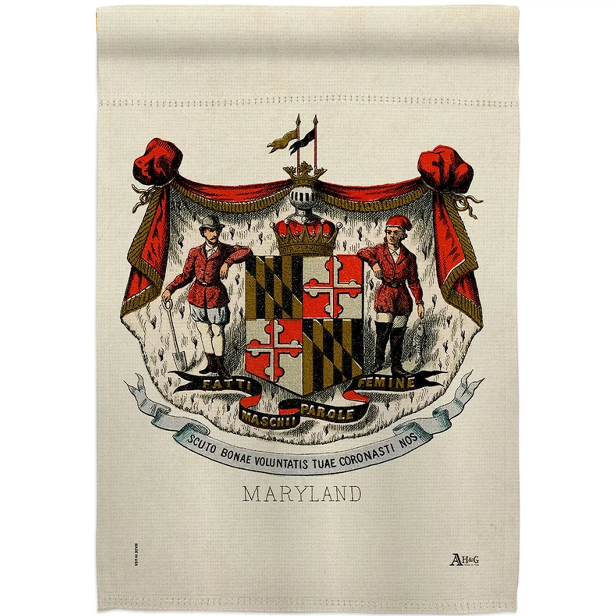 Maryland Coat Of Arms (Sleeve) Flag