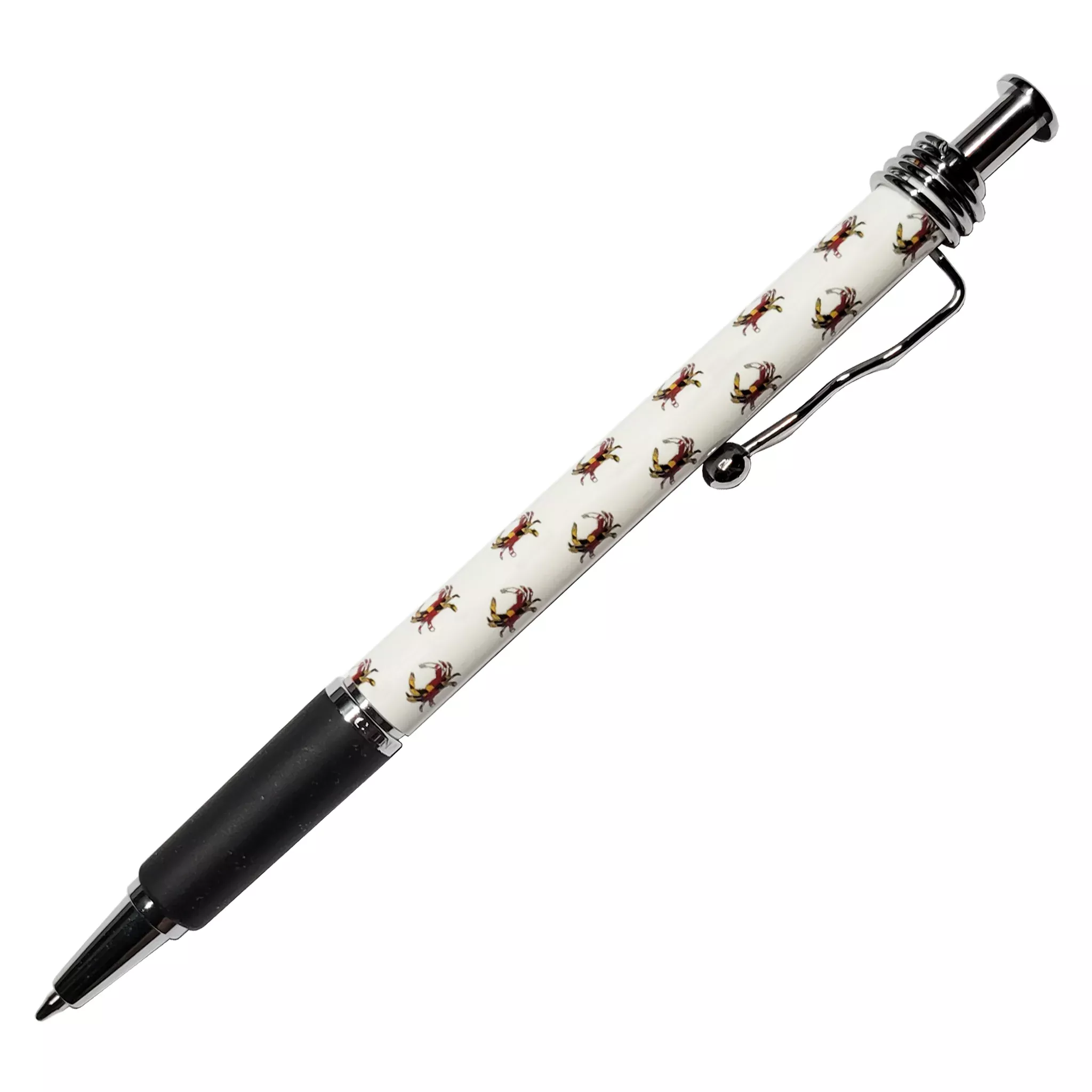 Maryland Flag Crab White Pen