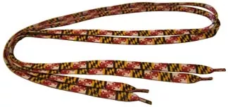 Maryland Flag Shoelaces Pair