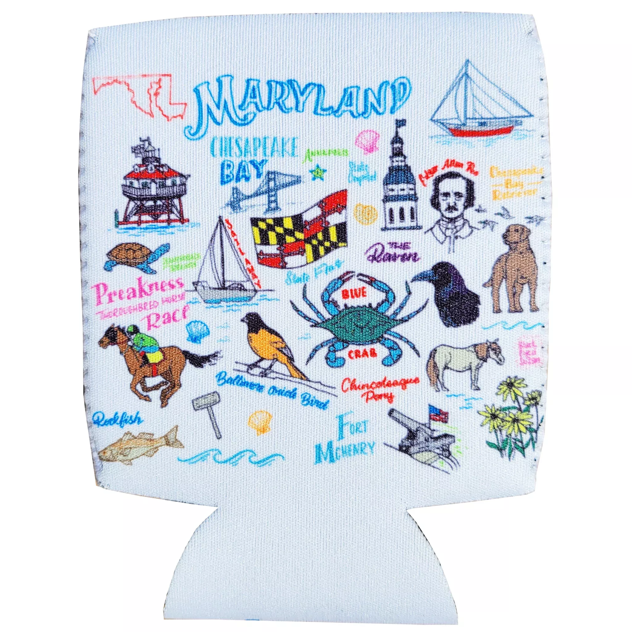 Maryland State Icons Can Coolie