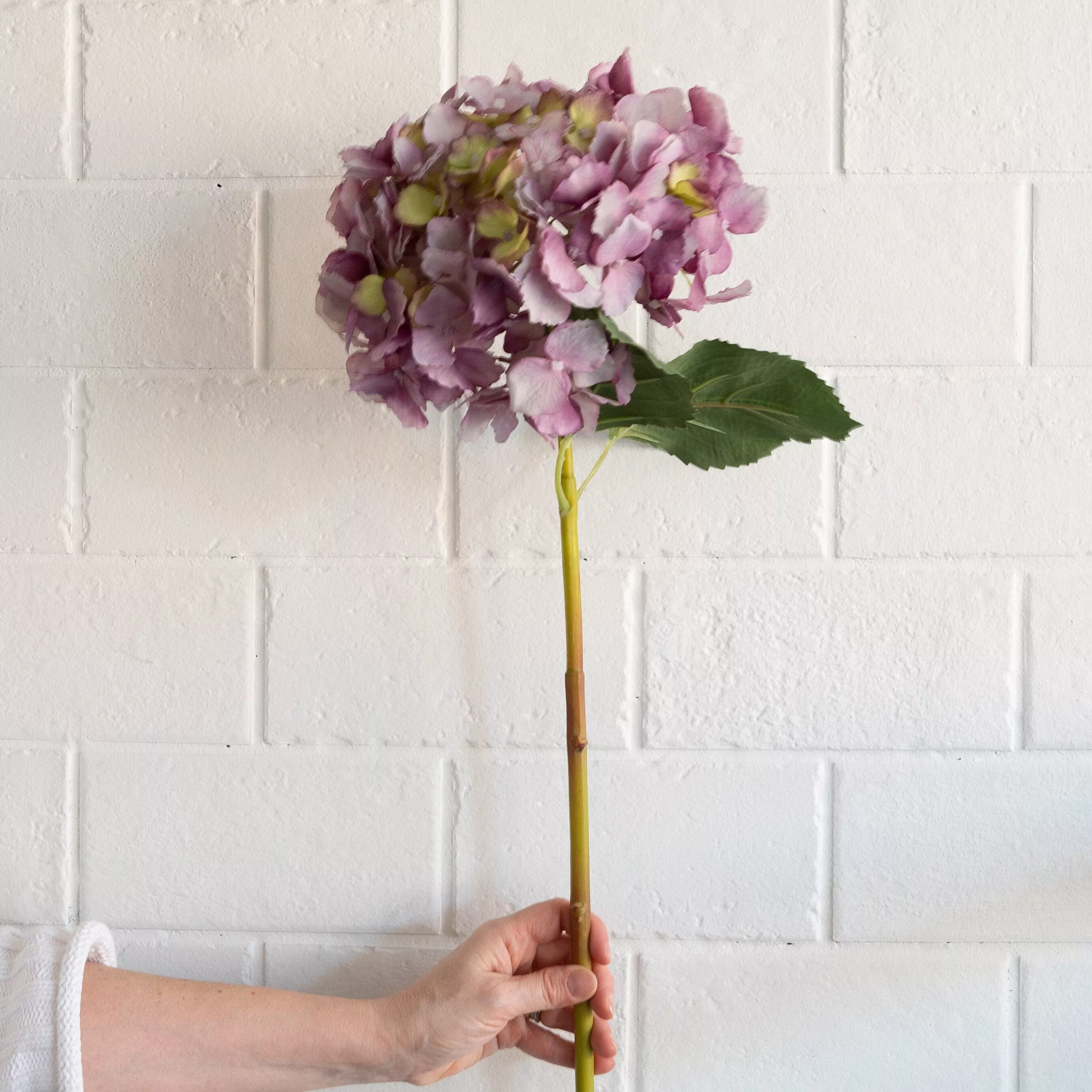 Mauve/Green Hydrangea 32"
