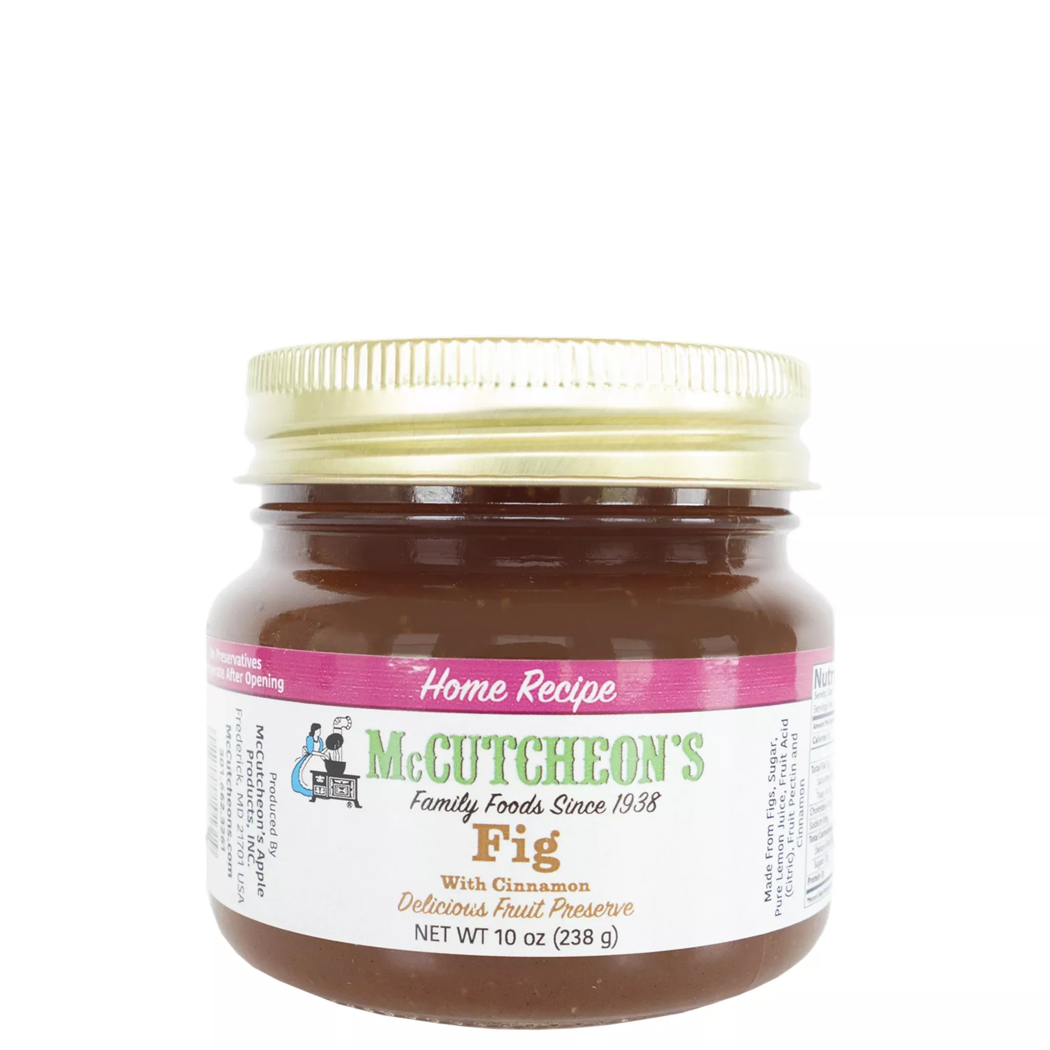 McCutcheon's Fig Preserves with Cinnamon 10oz