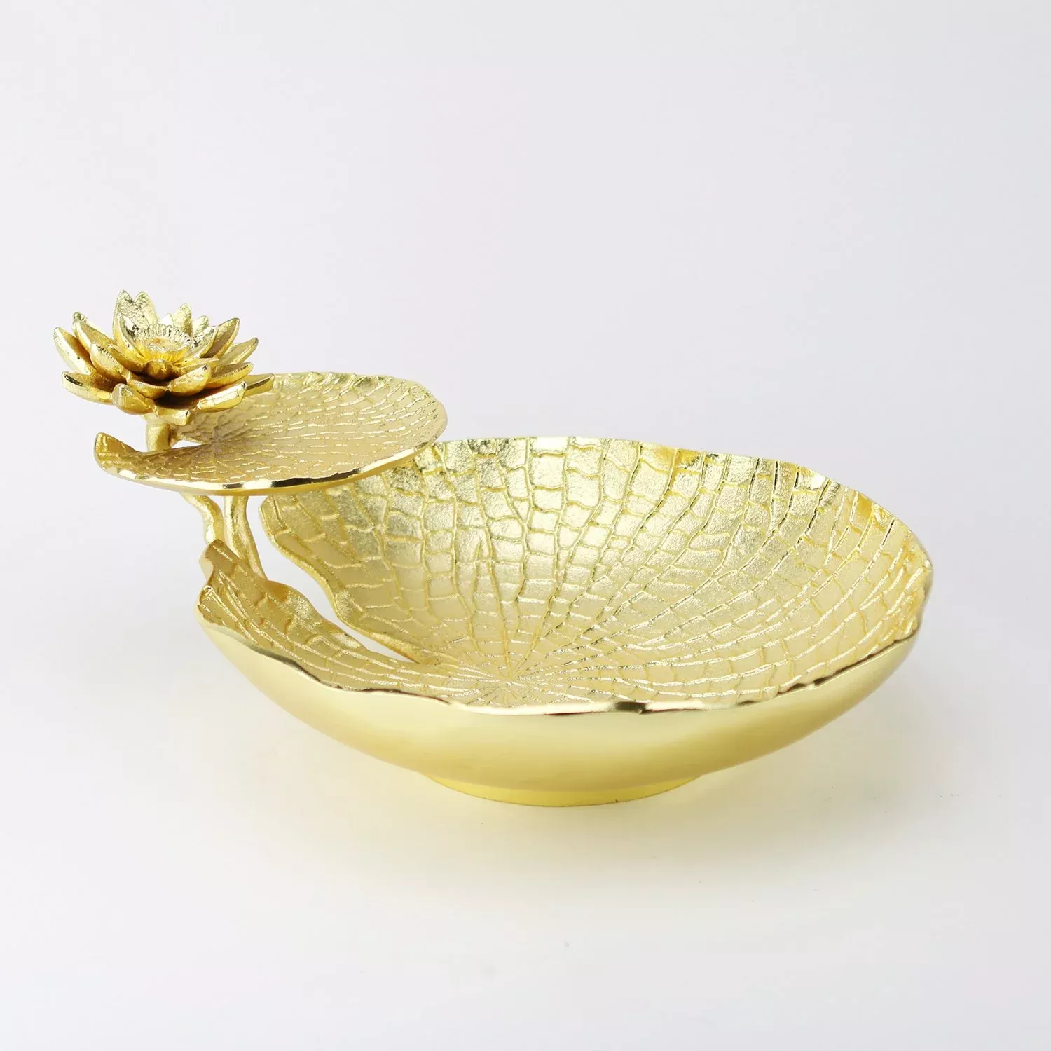 Metal Bowl Serving Tray