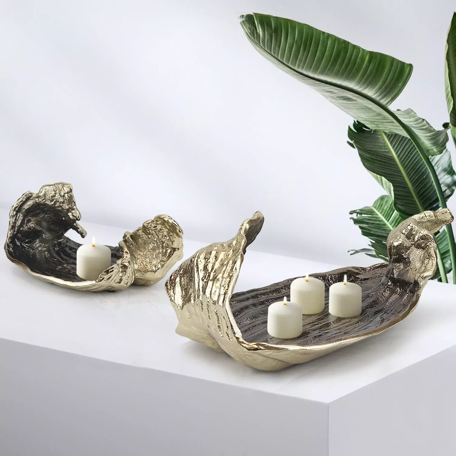 Metal Platter Sculpture