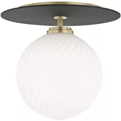 Mitzi by Hudson Valley - Ellis Semi Flush - H200501L-AGB/BK